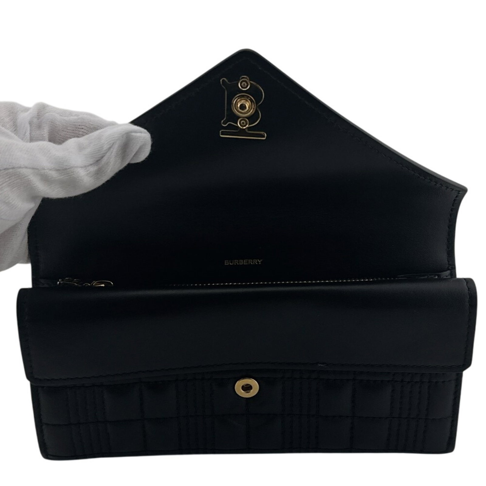 Long Wallet Bi Fold Leather - 6