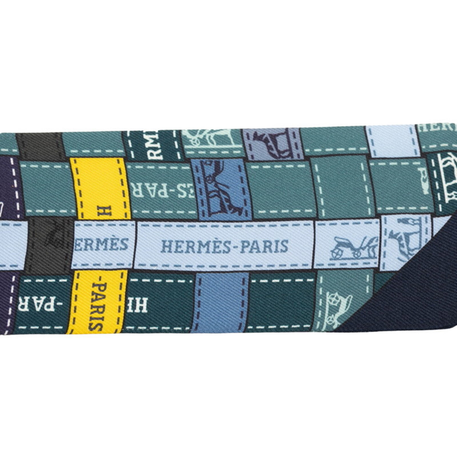Silk Hermes Scarf - 2