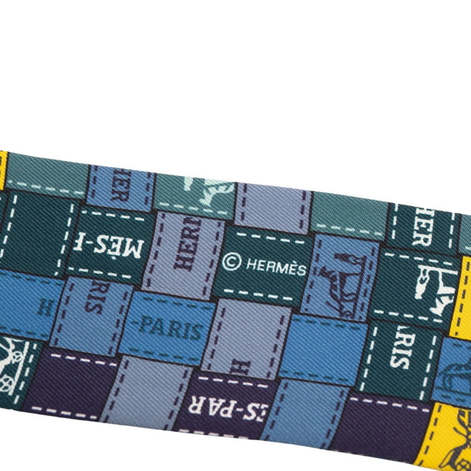 Silk Hermes Scarf - 3