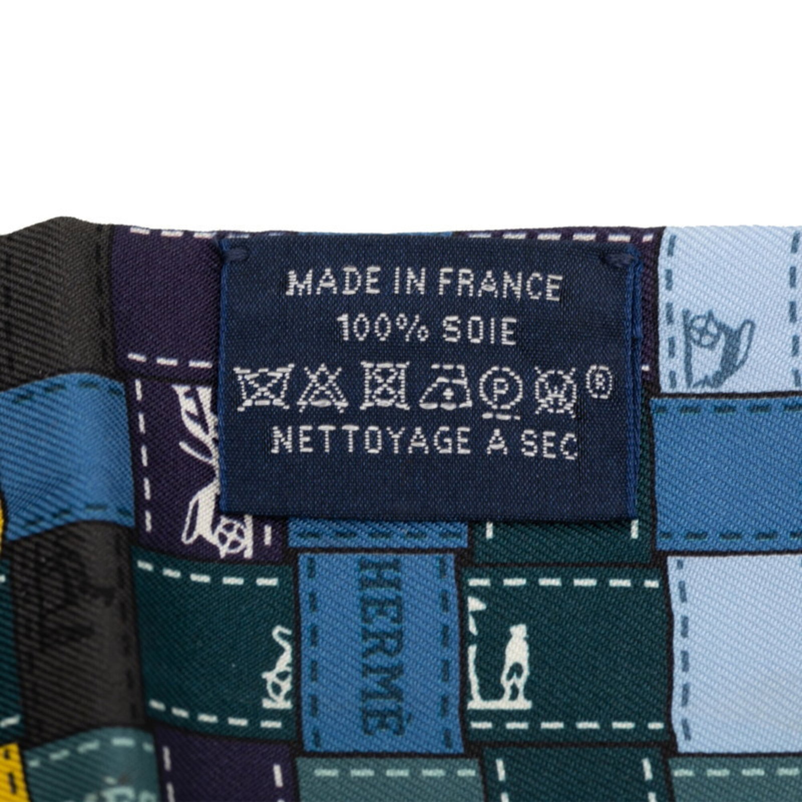 Silk Hermes Scarf - 4