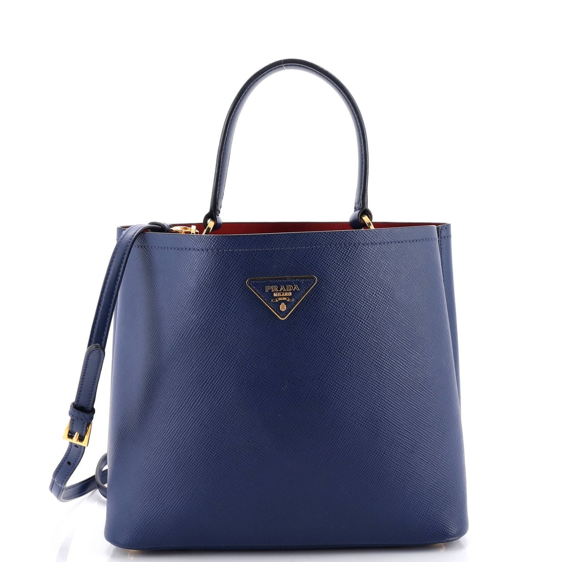 Saffiano Leather Prada Large Bucket Panier Bag (1 of 6)