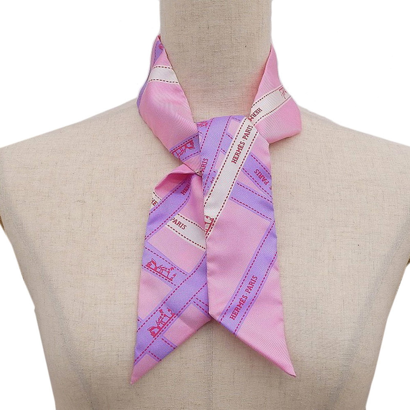 Silk Hermes Scarf - 2