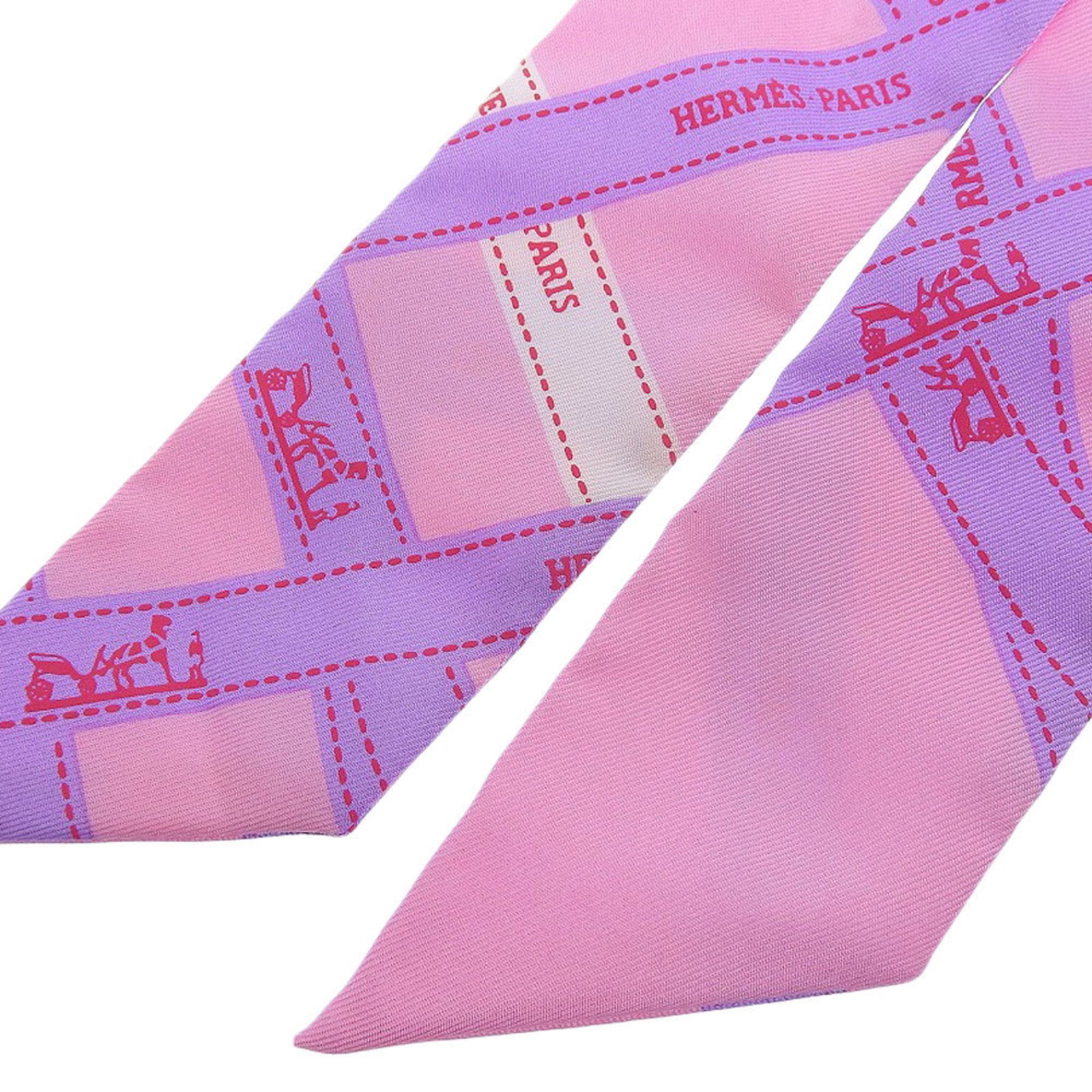 Silk Hermes Scarf - 4