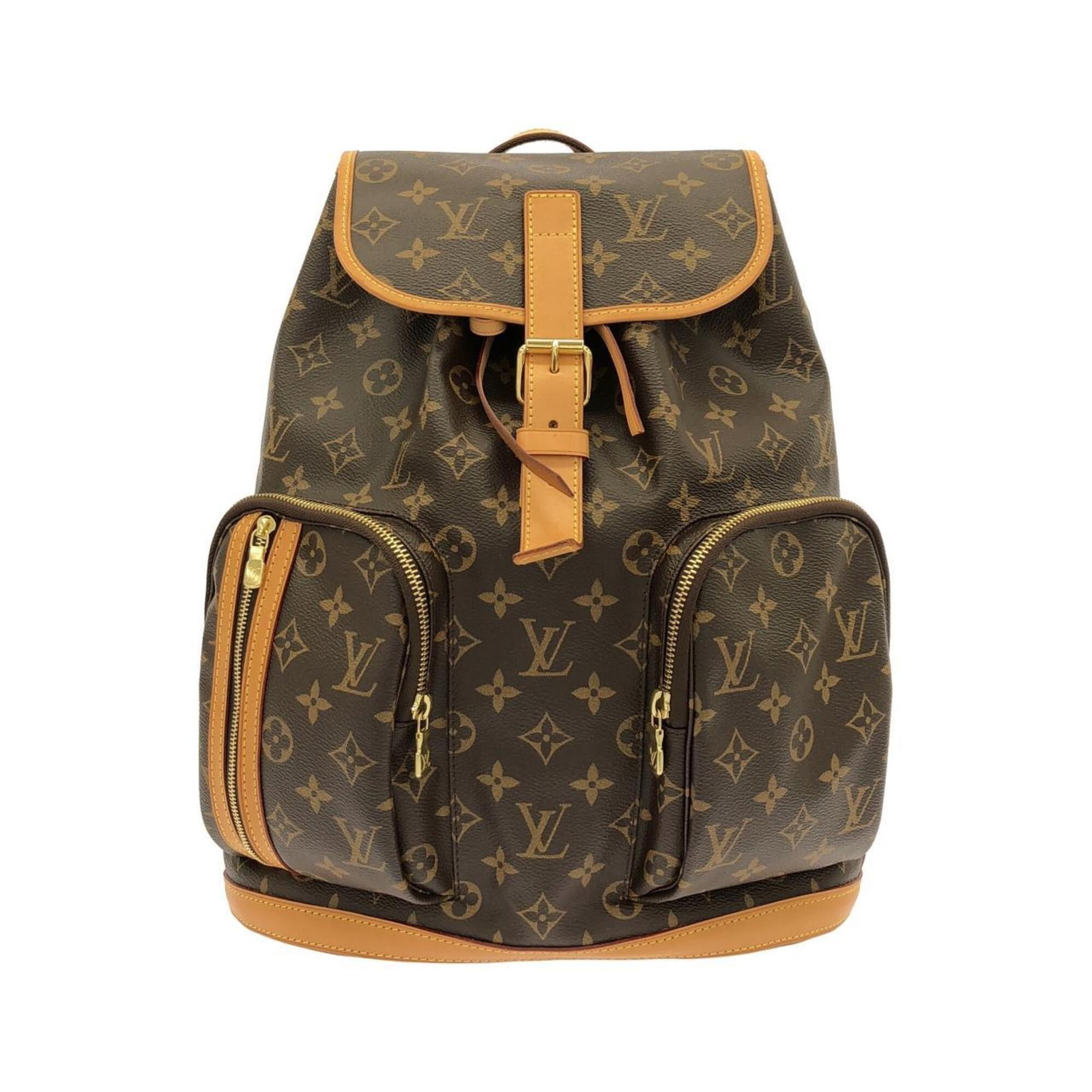 Backpack Coated Canvas Louis Vuitton: Backpack Coated Canvas Louis Vuitton Marron, Monogram Coated Canvas Louis Vuitton Backpack. This women's backpack features a classic design with a coated canvas material and iconic Monogram pattern. W