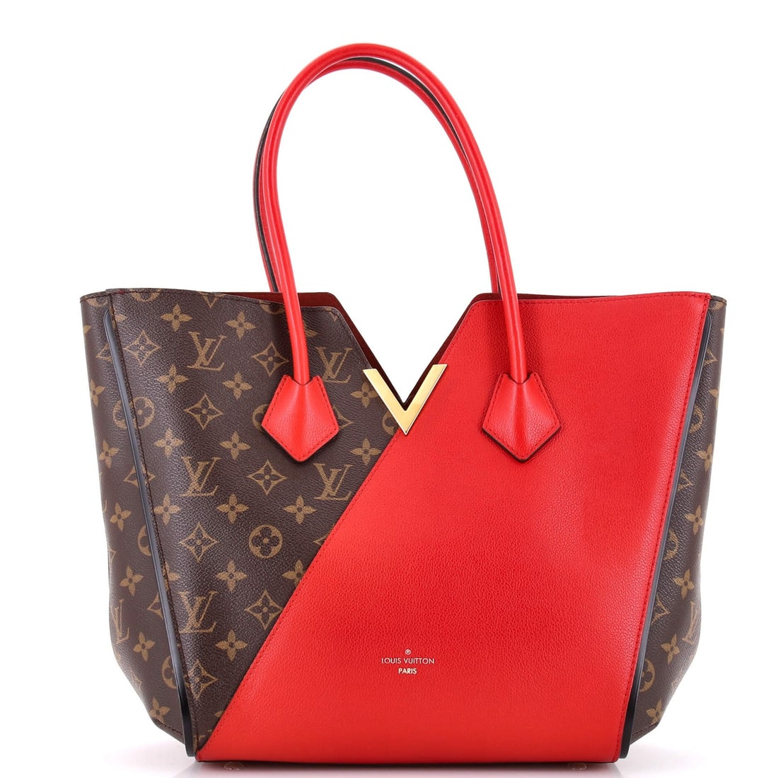 Canvas Handbag Monogram Leather Louis Vuitton Kimono MM: Canvas Handbag Monogram Leather Louis Vuitton Kimono MM Canvas Handbag Monogram Leather Louis Vuitton Kimono MM features a burgundy exterior with a canvas and leather composition, showcasing the