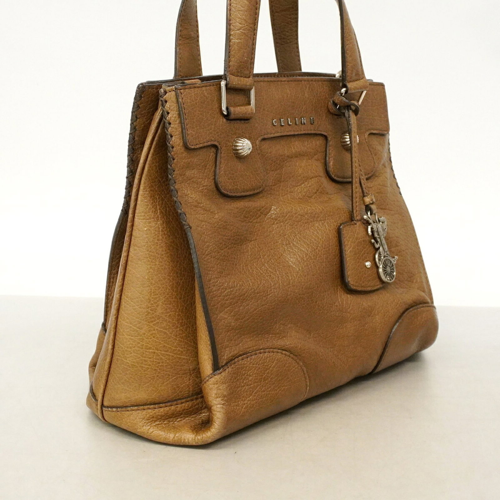 Celine Handbag Leather - 2