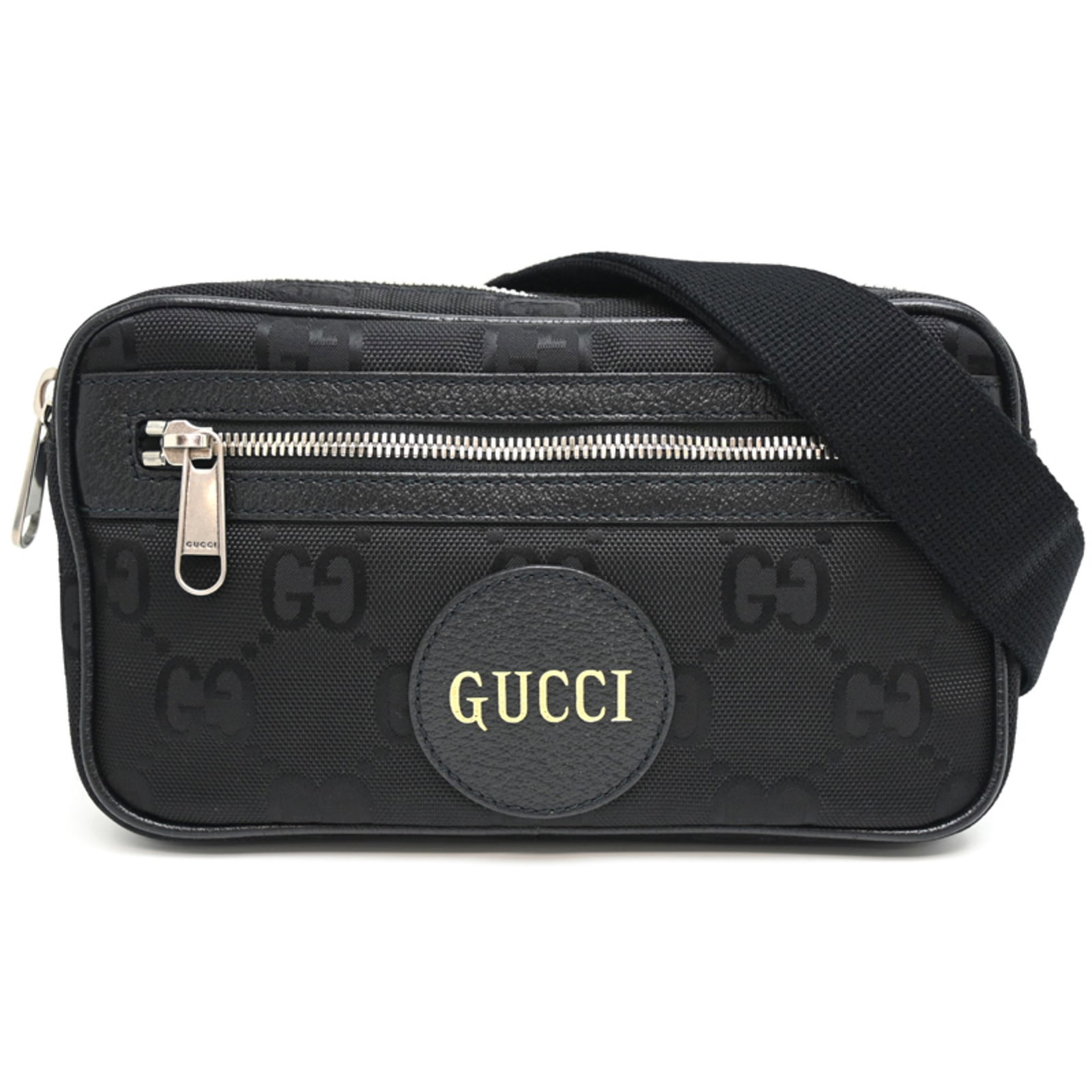 Sling Nylon Gucci Bag: Sling Nylon Gucci Bag Sling Nylon Gucci Bag - A sleek and versatile accessory from the Italian fashion house, this black nylon bag features a compact design with a 14cm x 23cm x 5cm size. Made from