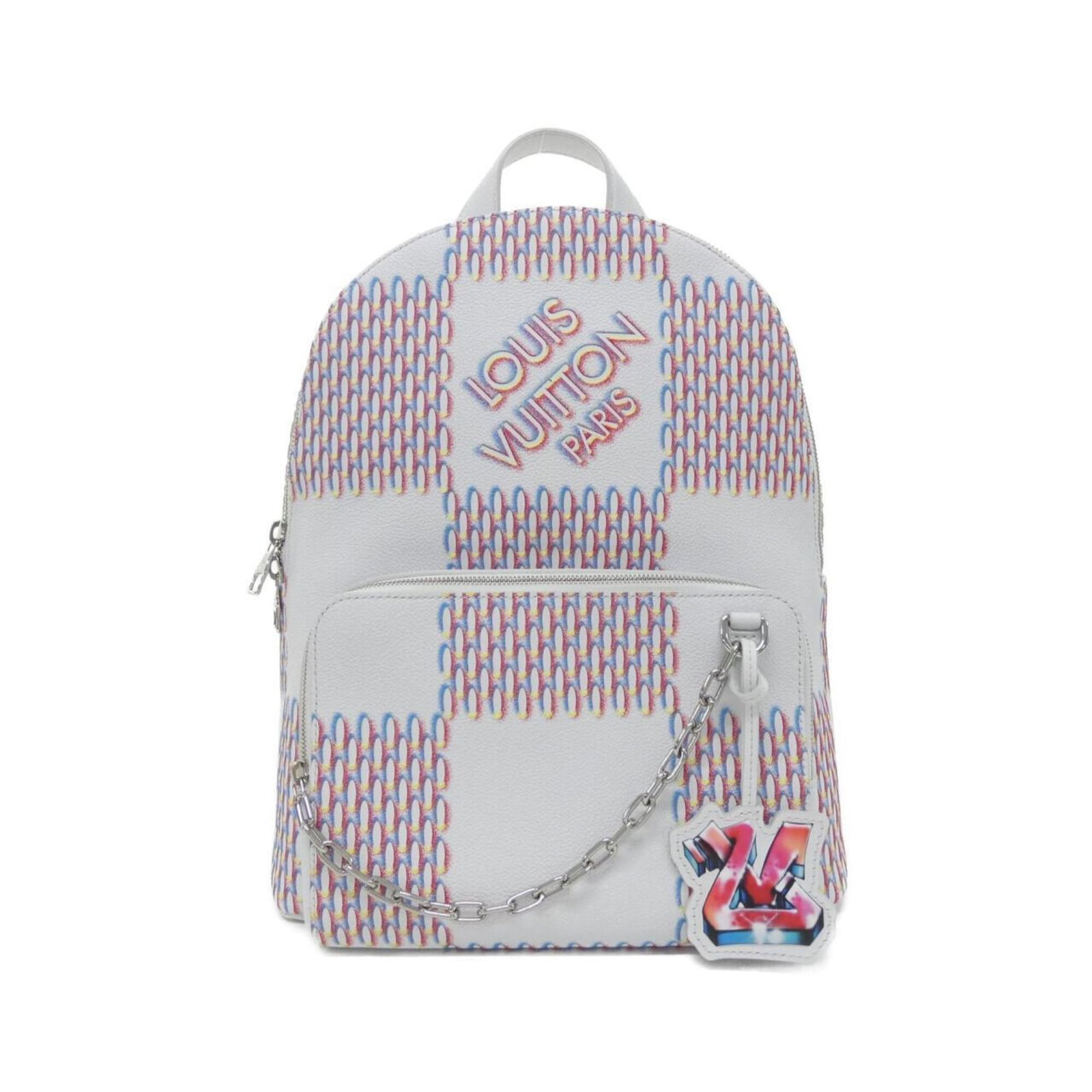 Backpack Leather Louis Vuitton: Backpack Leather Louis Vuitton Gray Leather Louis Vuitton Backpack with Classic Design. Made from high-quality leather, this stylish backpack features a timeless design that combines functionality