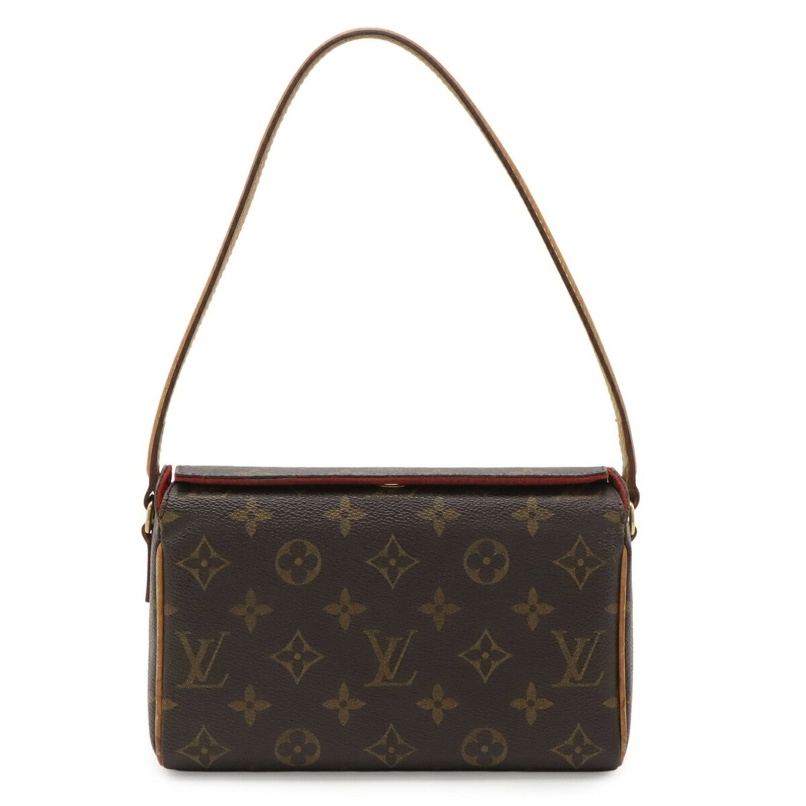 Monogram Louis Vuitton Handbag Shoulder: Monogram Louis Vuitton Handbag Shoulder Brown Monogram Louis Vuitton Handbag Shoulder with 13cm x 20cm x 6.5cm dimensions and a weight of 170g, featuring the iconic monogram pattern. This shoulder