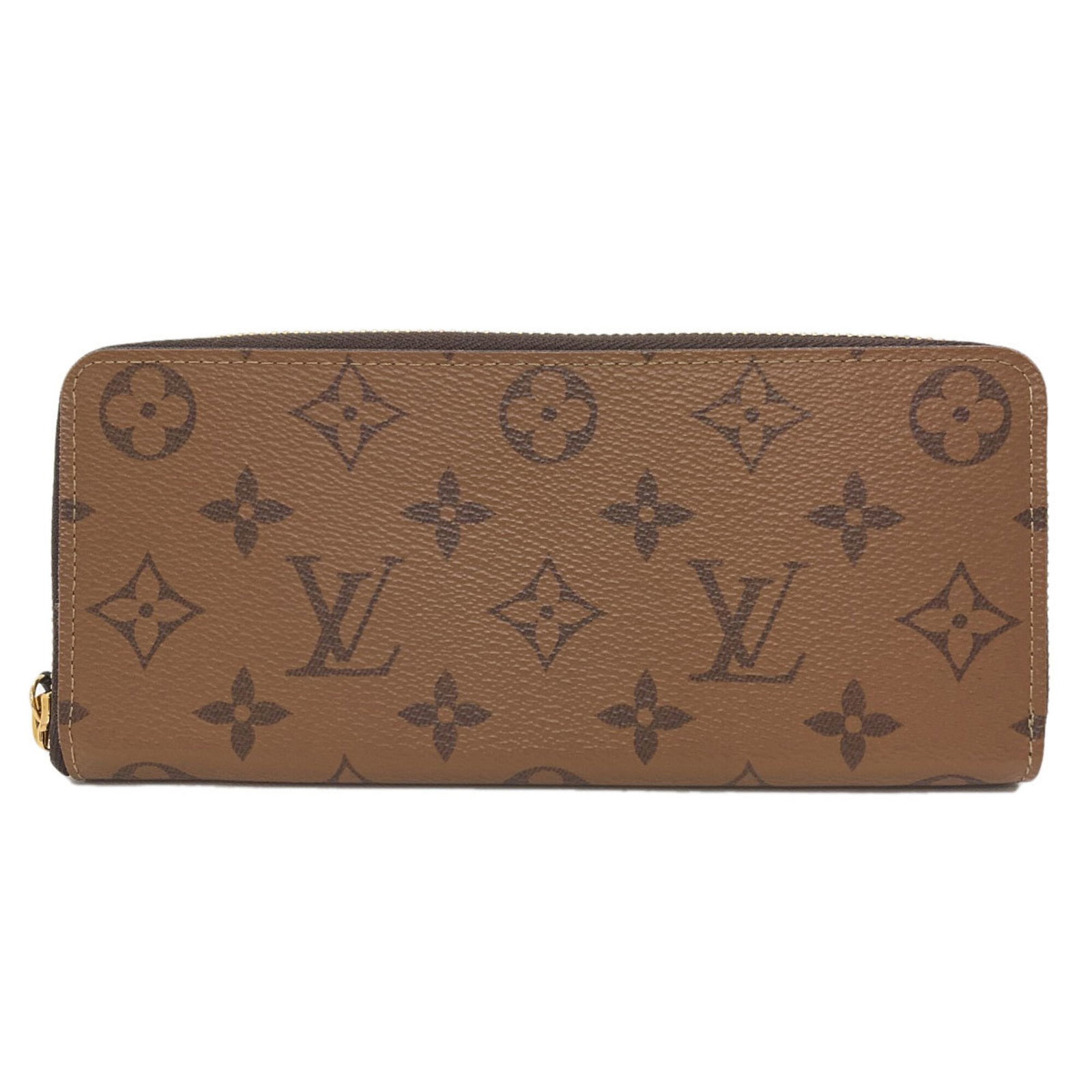 Long Wallet Bi Fold Monogram Louis Vuitton Reverse: Long Wallet Bi Fold Monogram Louis Vuitton Reverse Monogram Reverse Long Wallet Bi Fold features the iconic Louis Vuitton design, with a bi-fold structure and long design for carrying essentials. The
