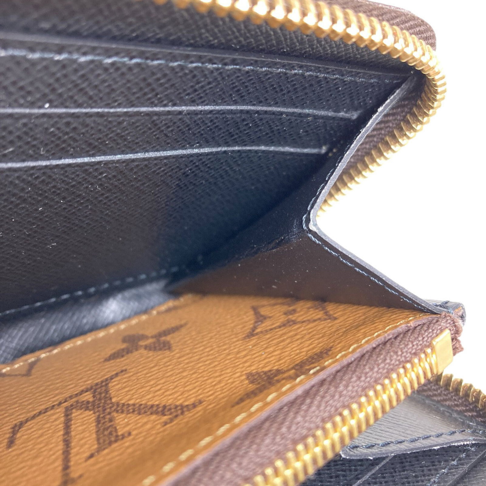 Long Wallet Bi Fold Monogram Louis Vuitton Reverse - 7