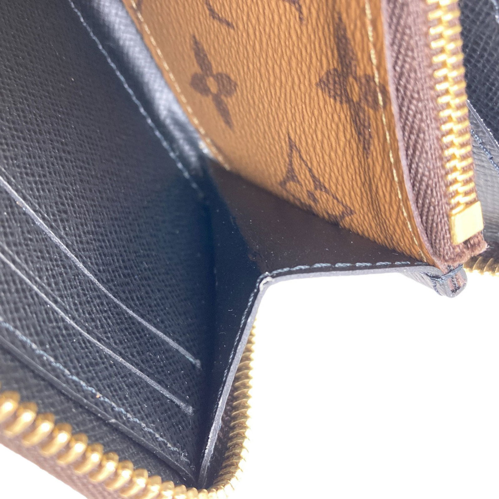 Long Wallet Bi Fold Monogram Louis Vuitton Reverse - 8