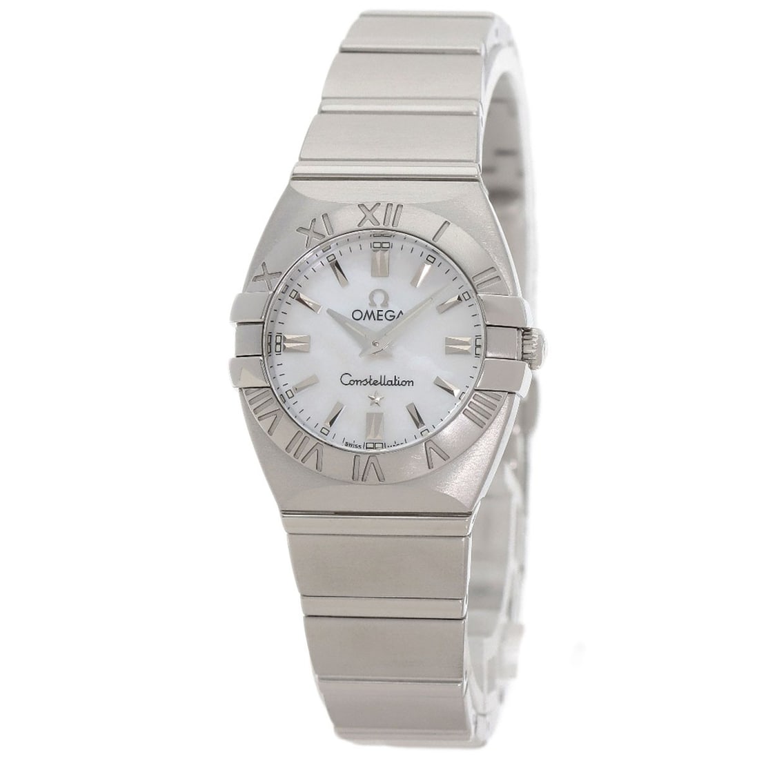 Omega Constellation Watches 1581.70 Stainless Steel/ Stainless Steel: Omega Constellation Watches 1581.70 Stainless Steel/ Stainless Steel Silver Omega Constellation Watches with a sleek 25.5mm stainless steel case, featuring an analog display and quartz movement, are a