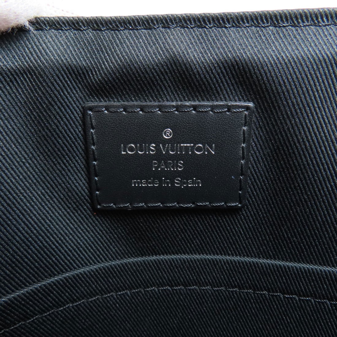 Vuitton Louis M44000 Monogram Eclipse District Shoulder Bag - 6