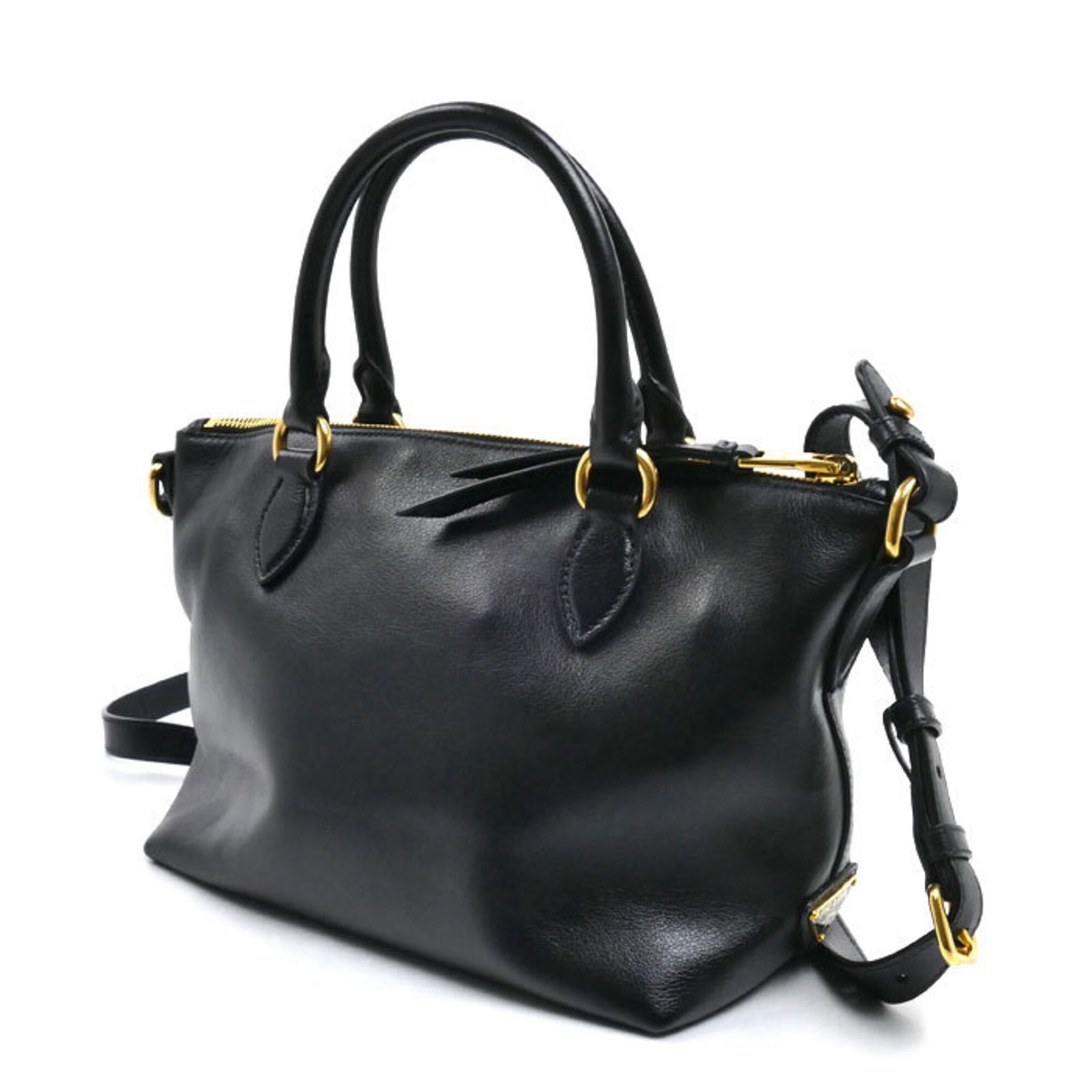 Shoulder Bag Leather Prada - 2
