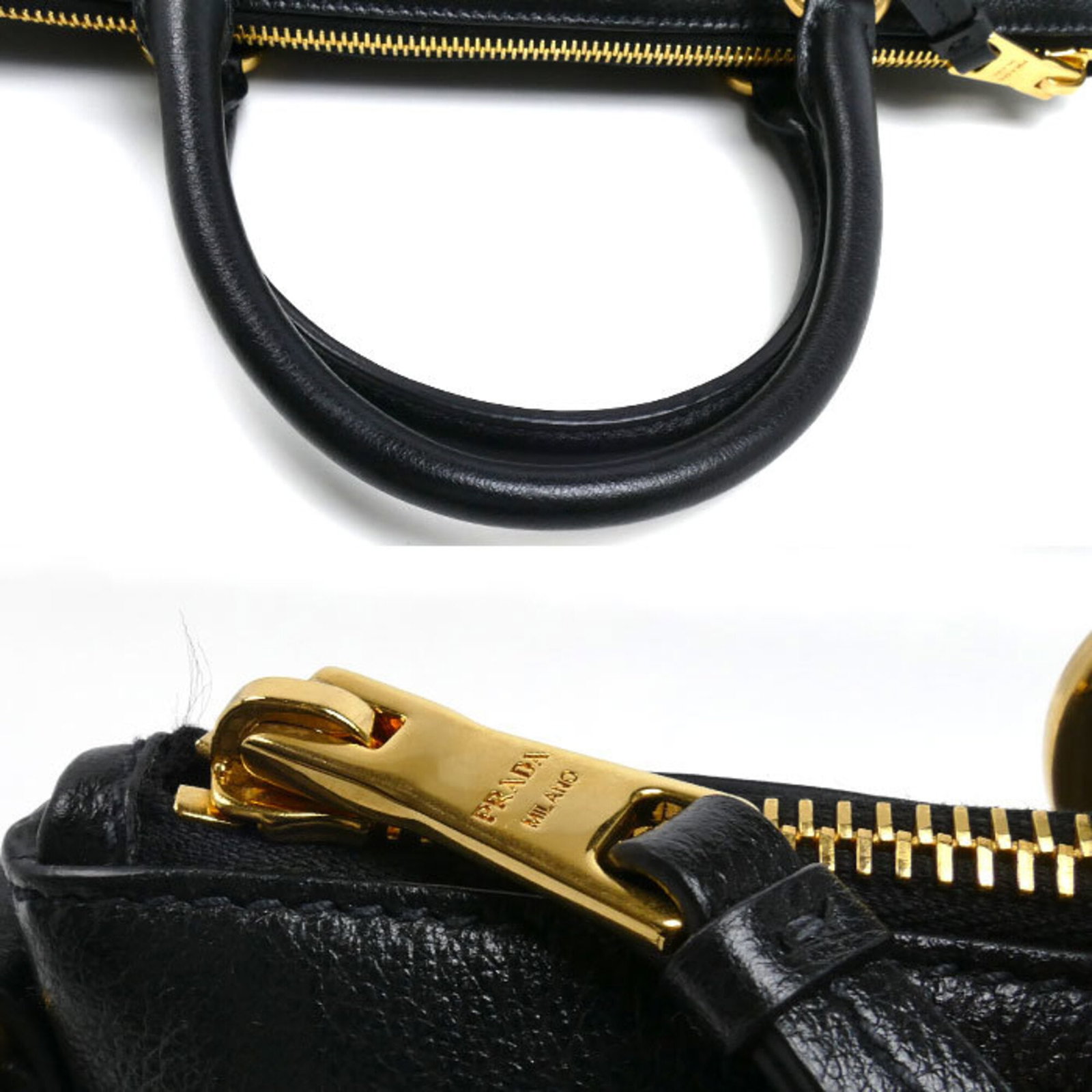 Shoulder Bag Leather Prada - 8
