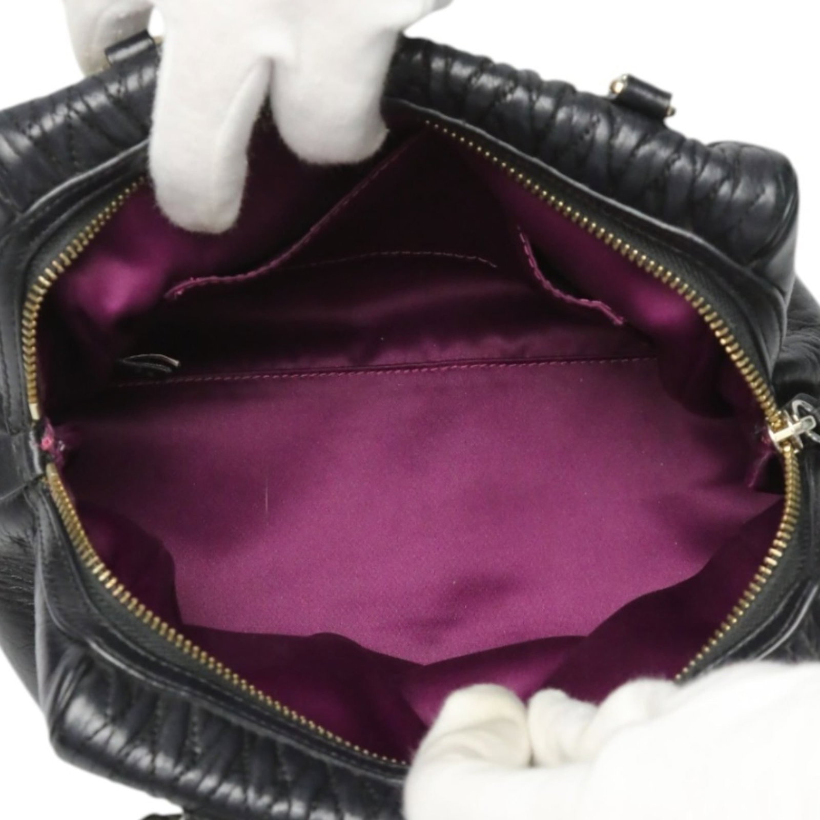 Handbag Leather Coach - 14