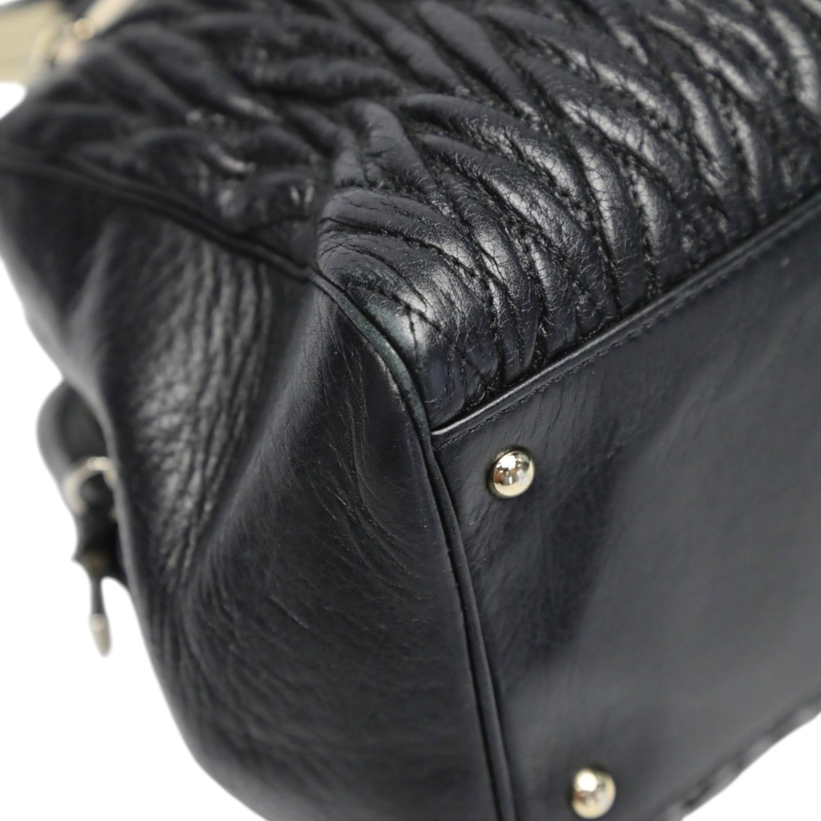 Handbag Leather Coach - 6