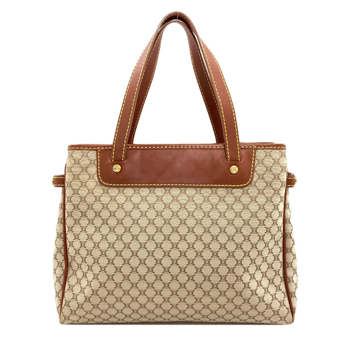Canvas Leather Celine Macadam Handbag Pattern: Canvas Leather Celine Macadam Handbag Pattern Canvas Leather Celine Macadam Handbag Pattern. This brown canvas handbag features a classic Celine design with a signature brown exterior. The canvas