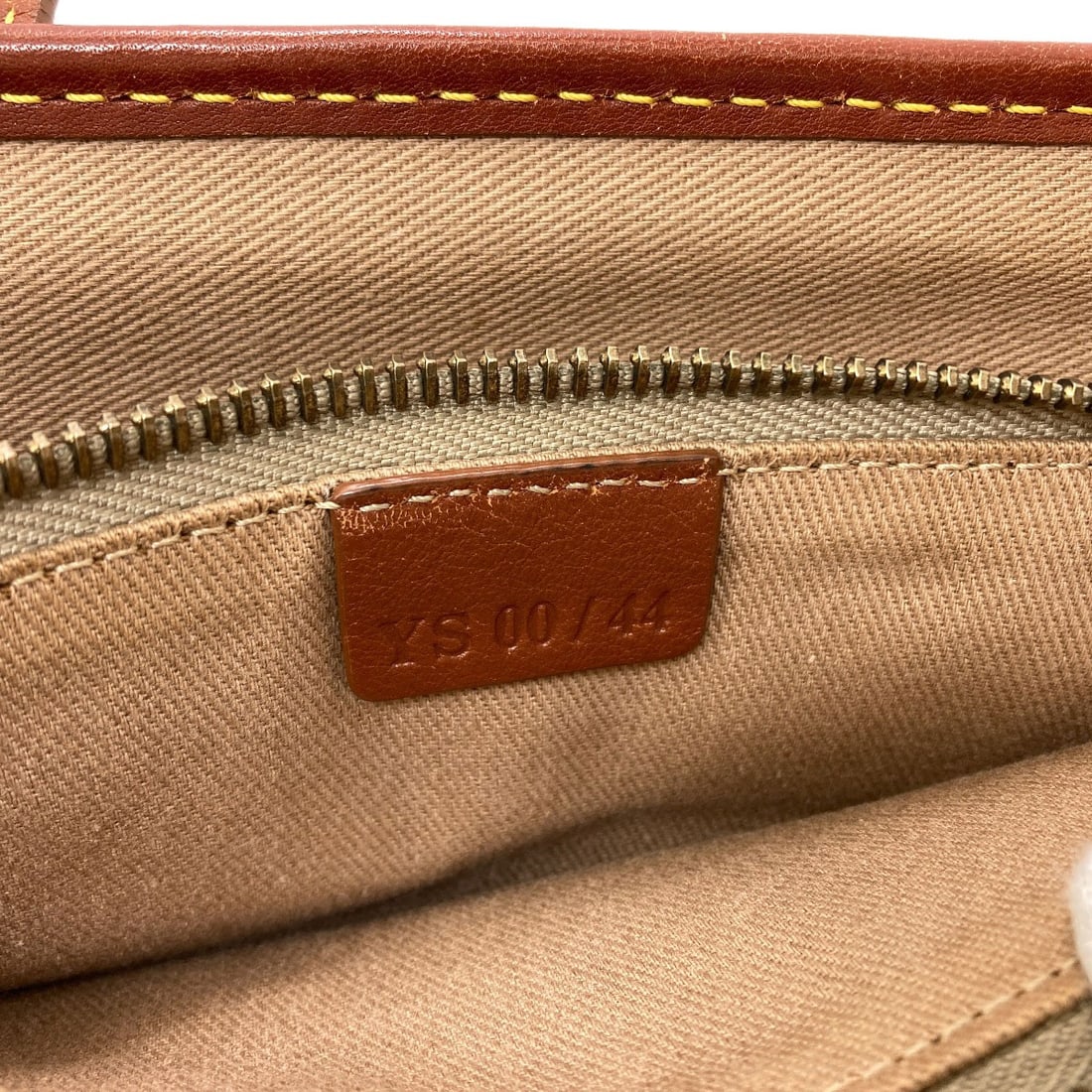 Canvas Leather Celine Macadam Handbag Pattern - 7