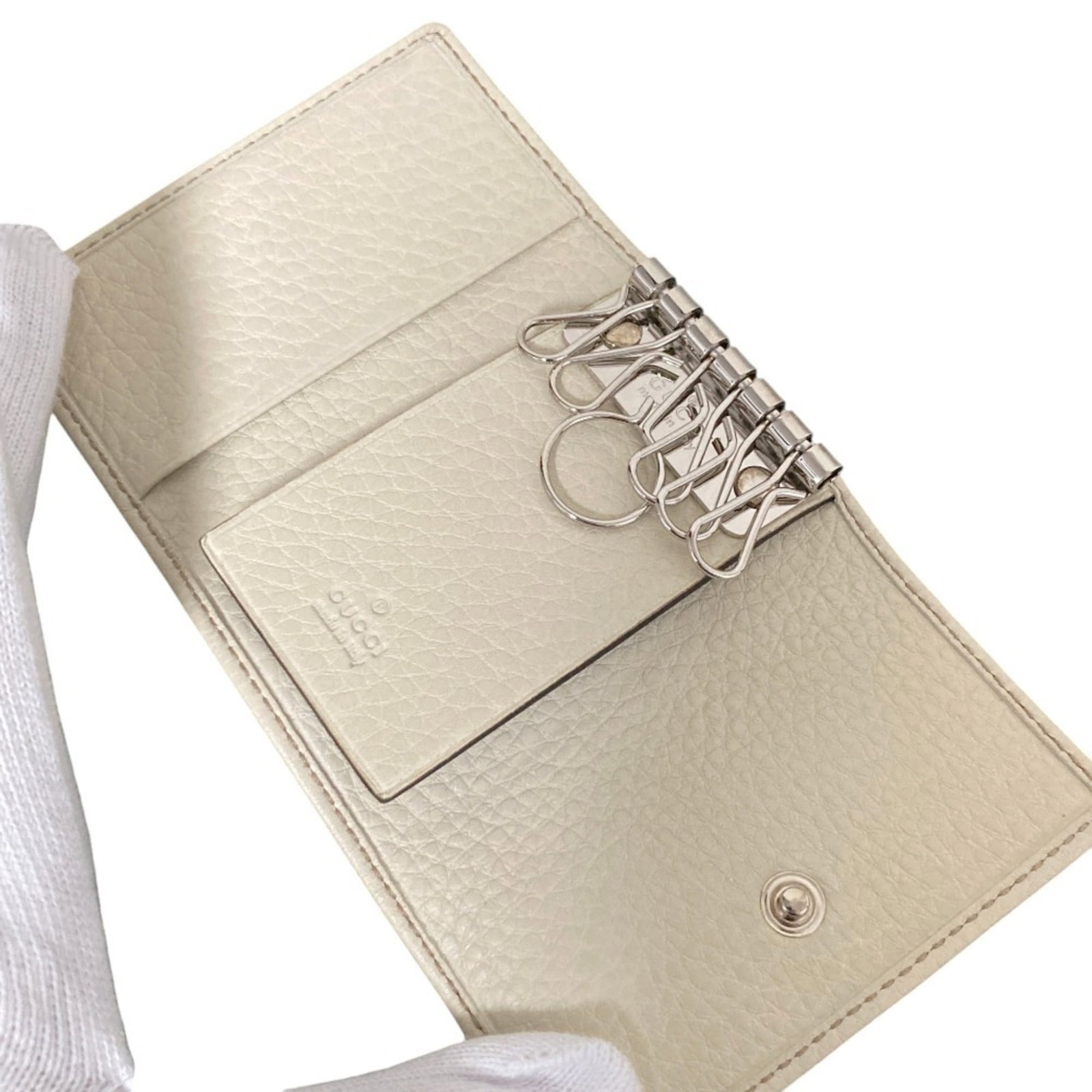 Keycase Leather Gucci - 5