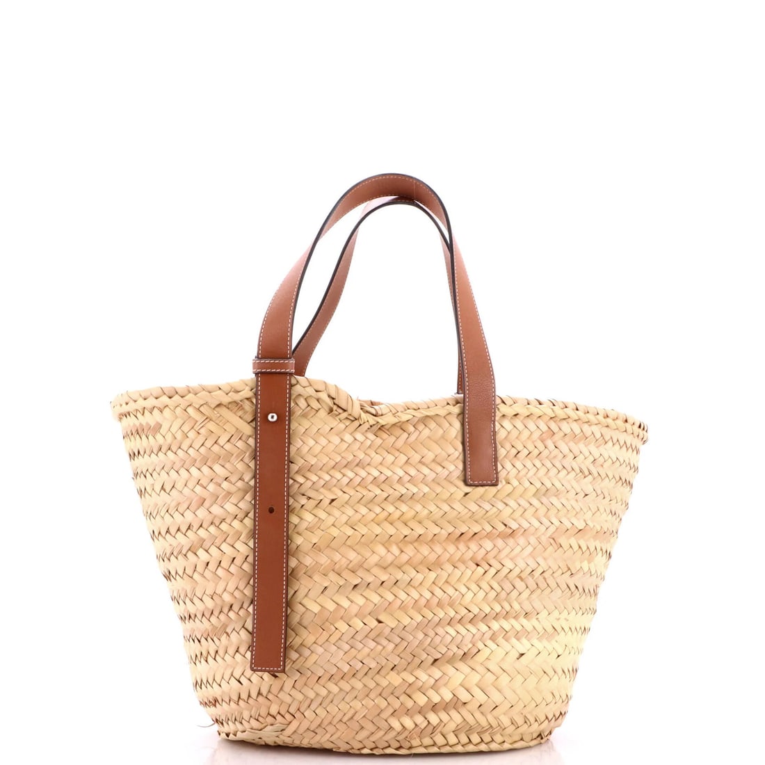 Raffia Medium Loewe Basket Tote - 3