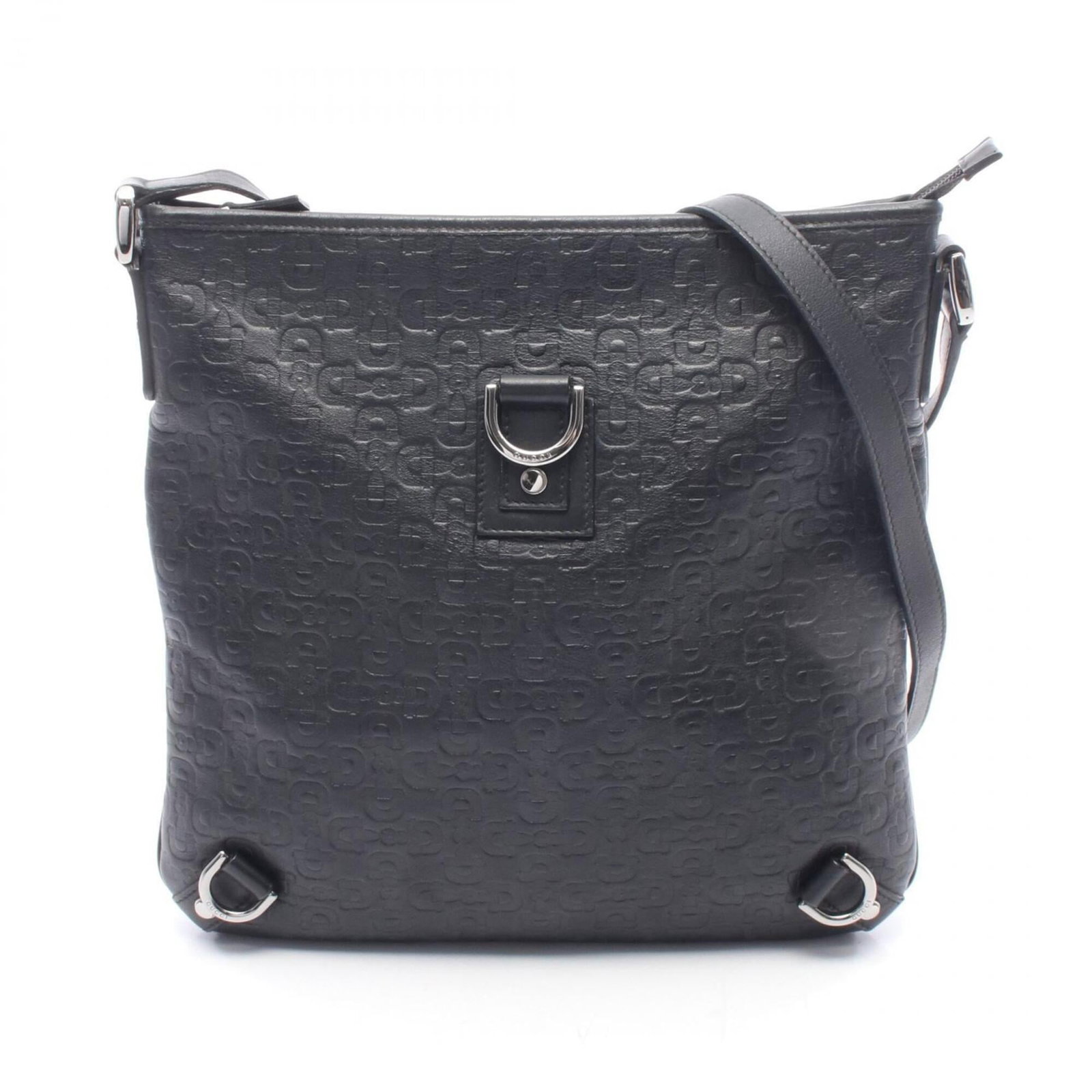 Shoulder Bag Leather Handbag Gucci: Shoulder Bag Leather Handbag Gucci This Gucci shoulder bag is crafted from high-quality leather, featuring a sleek black design. Measuring 30cm x 30cm x 5cm, it offers a spacious and stylish storage