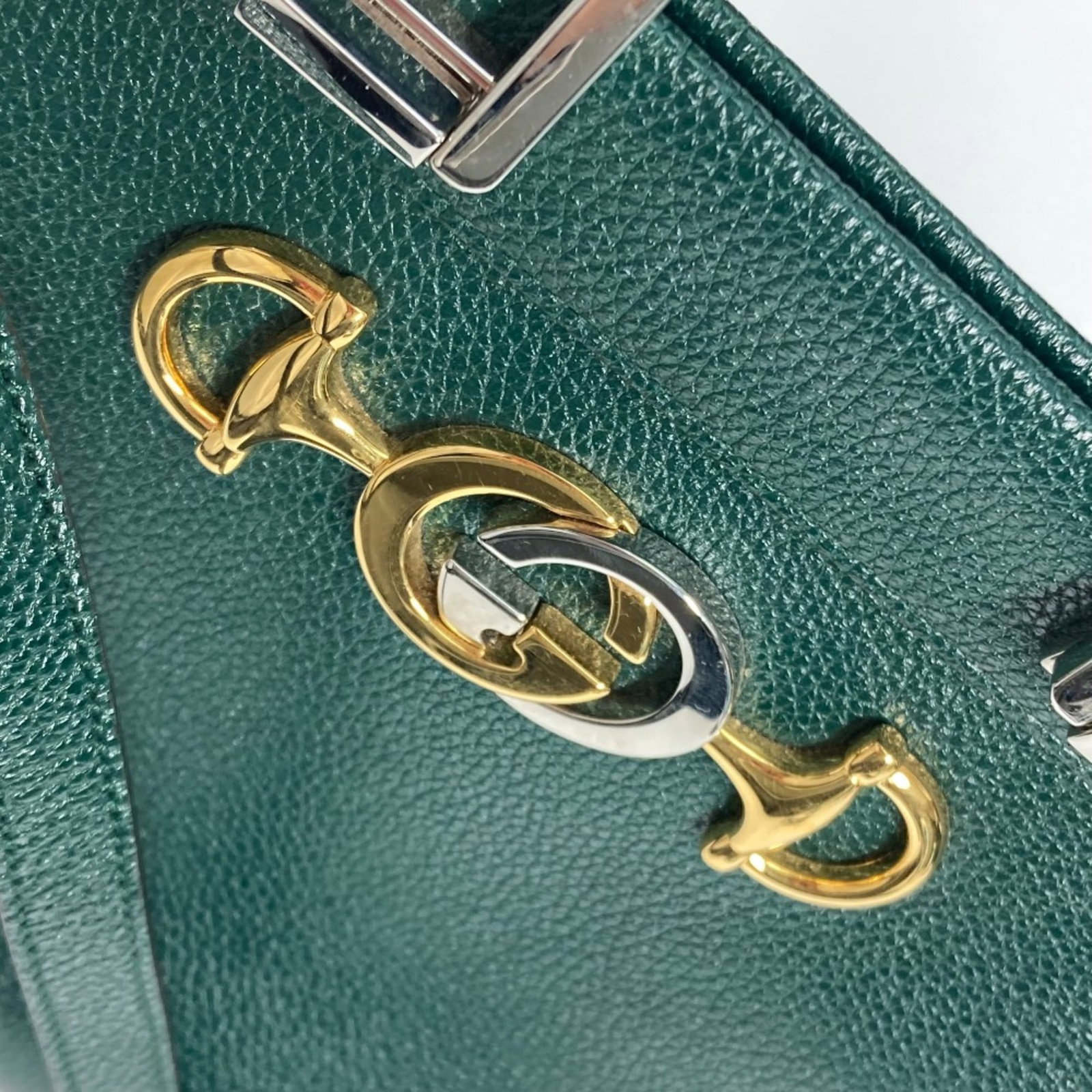 Handbag Leather Gucci - 12