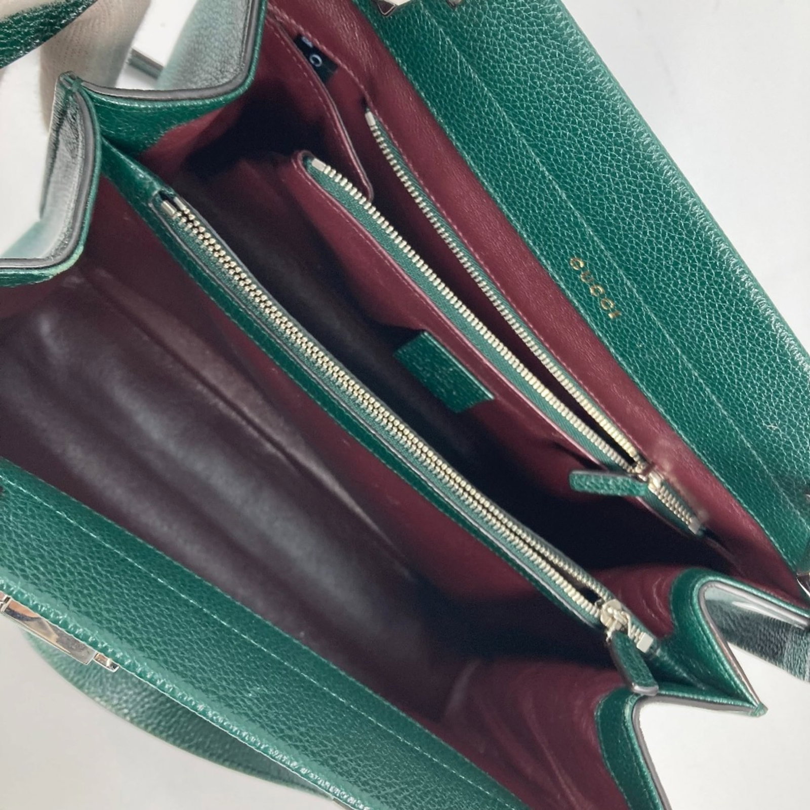 Handbag Leather Gucci - 15