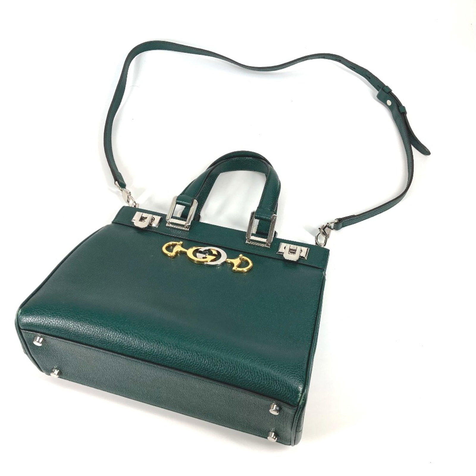 Handbag Leather Gucci - 6