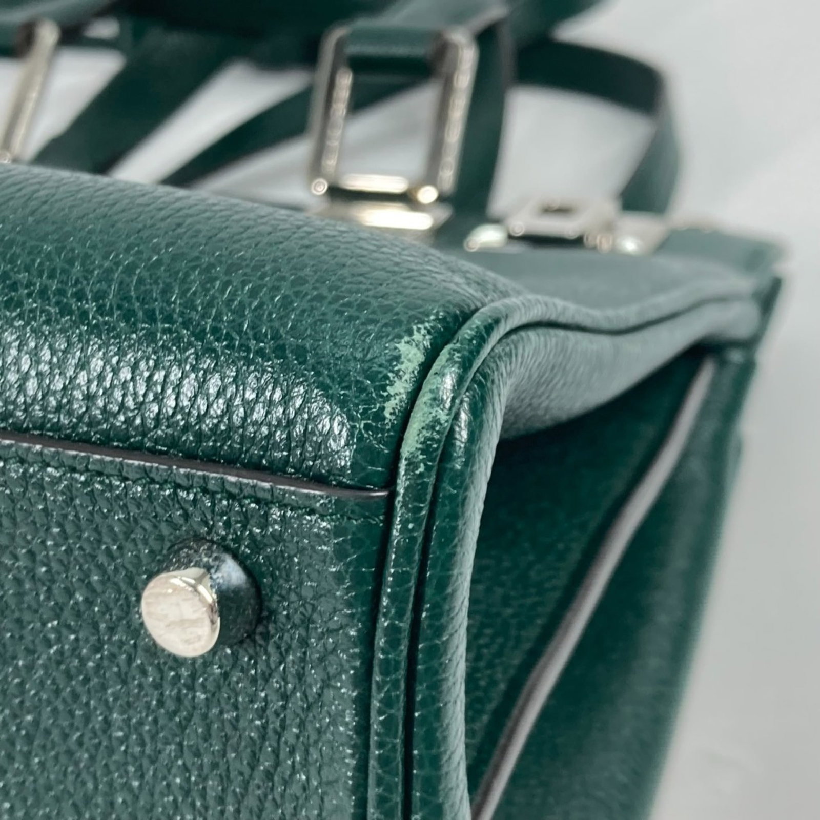 Handbag Leather Gucci - 8