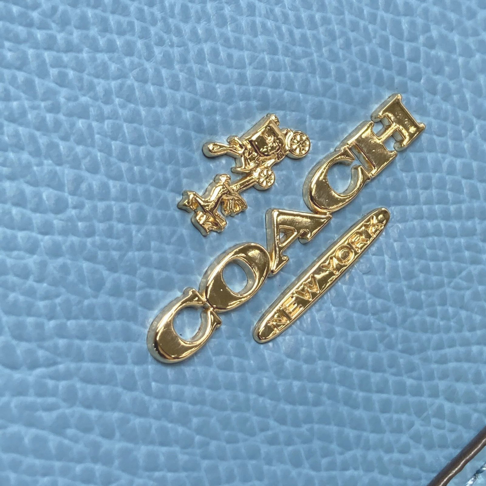 Handbag Leather Coach - 13