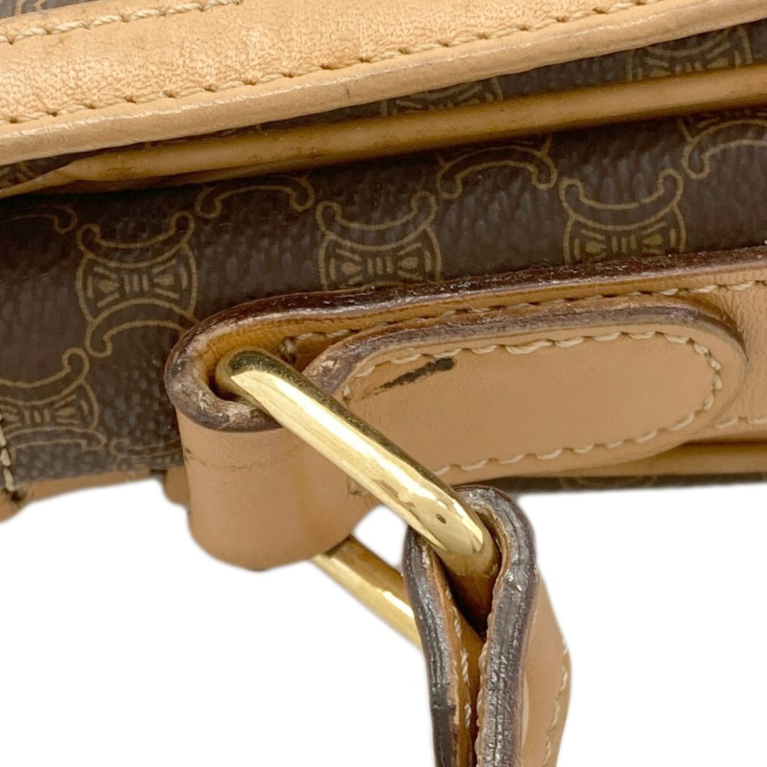 Macadam Pattern Celine Pvc Bag Shoulder - 13
