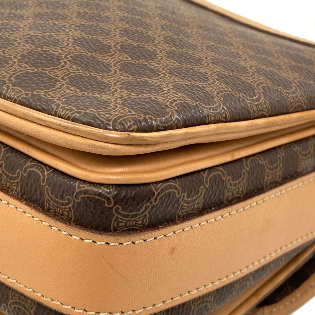 Macadam Pattern Celine Pvc Bag Shoulder - 17