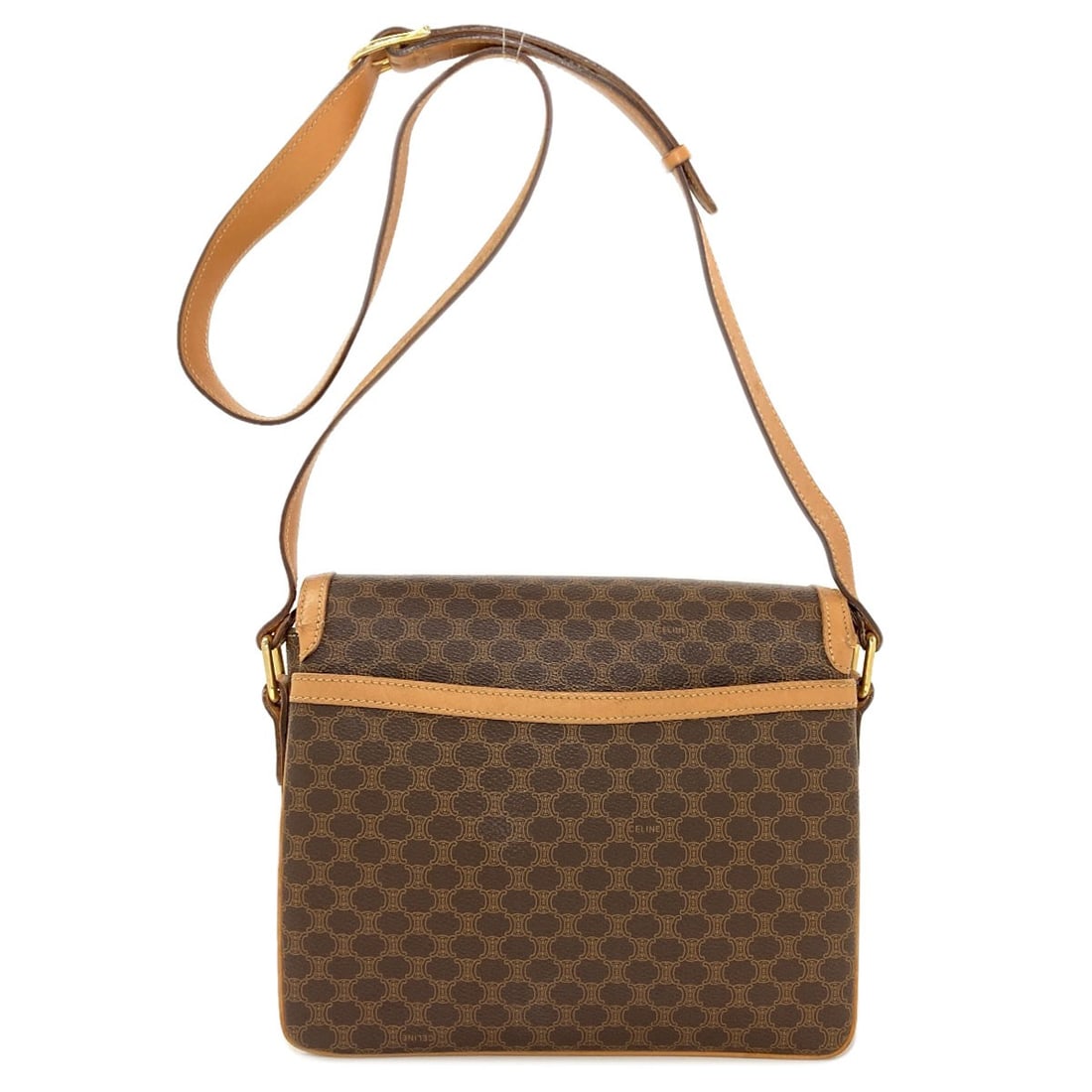 Macadam Pattern Celine Pvc Bag Shoulder - 2