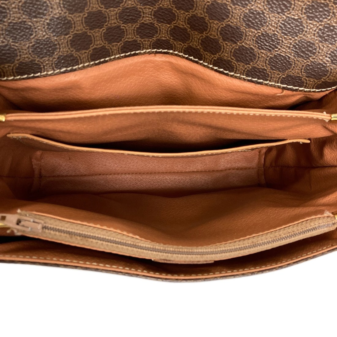 Macadam Pattern Celine Pvc Bag Shoulder - 5