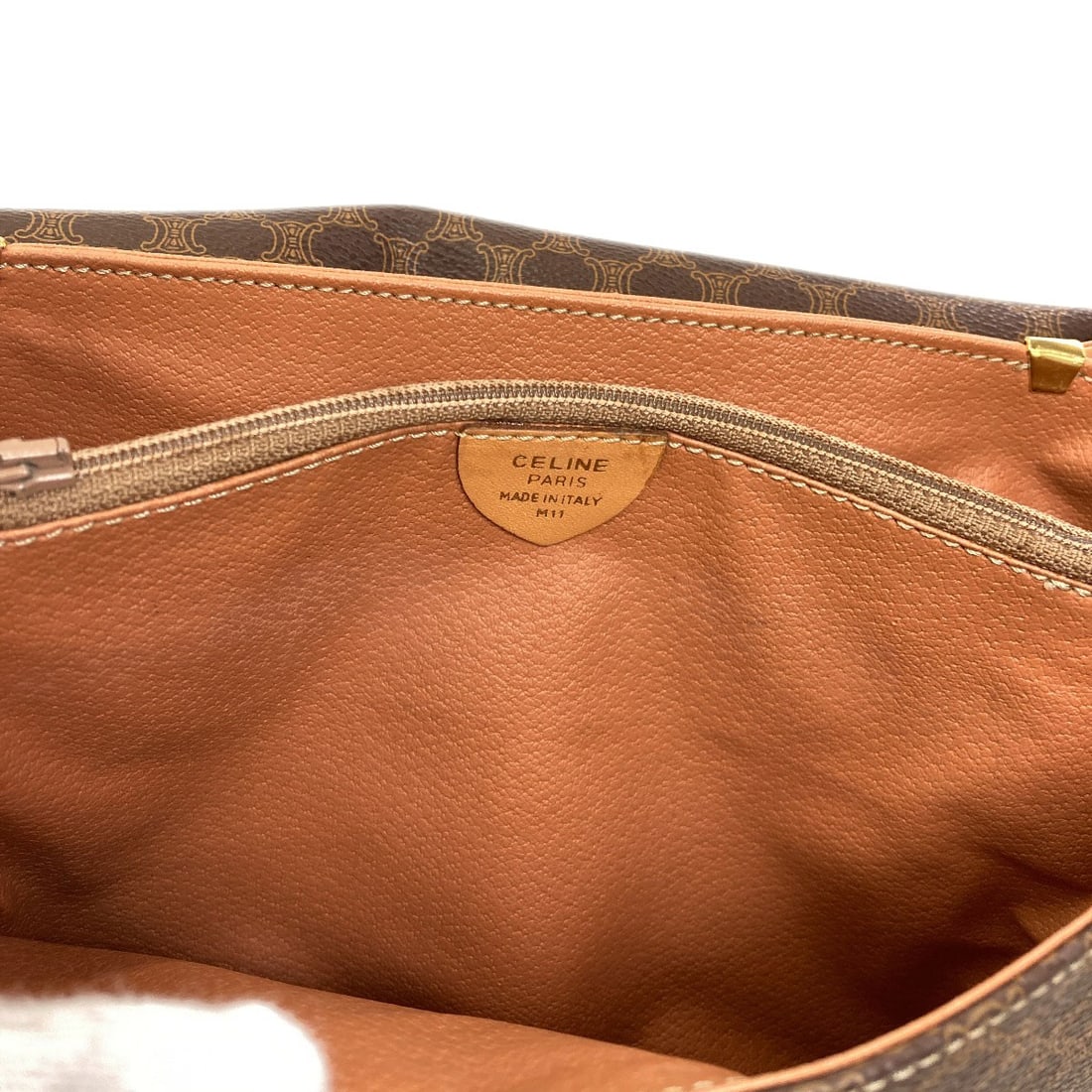 Macadam Pattern Celine Pvc Bag Shoulder - 9