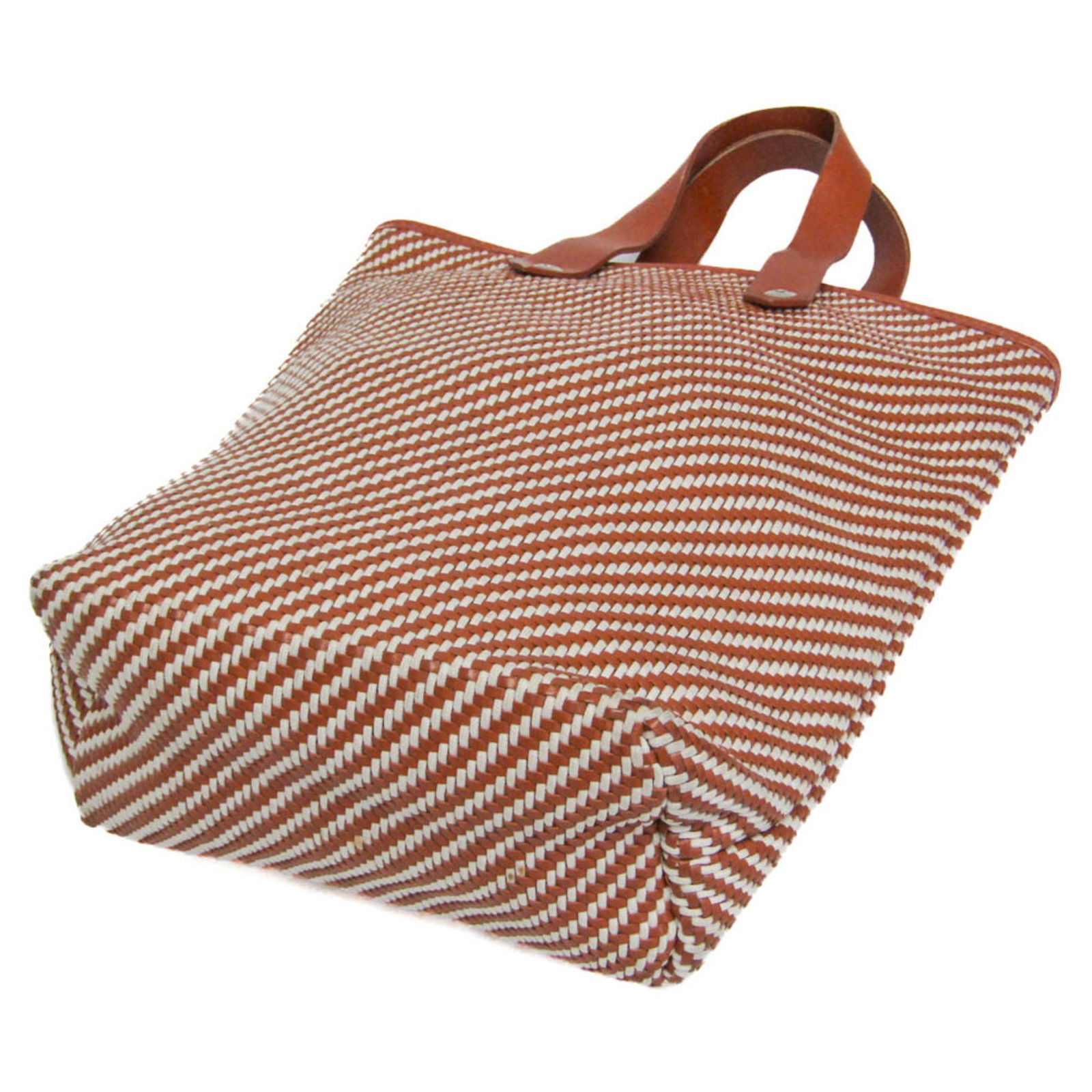 Hermes Tote Bag Leather Polyester - 2