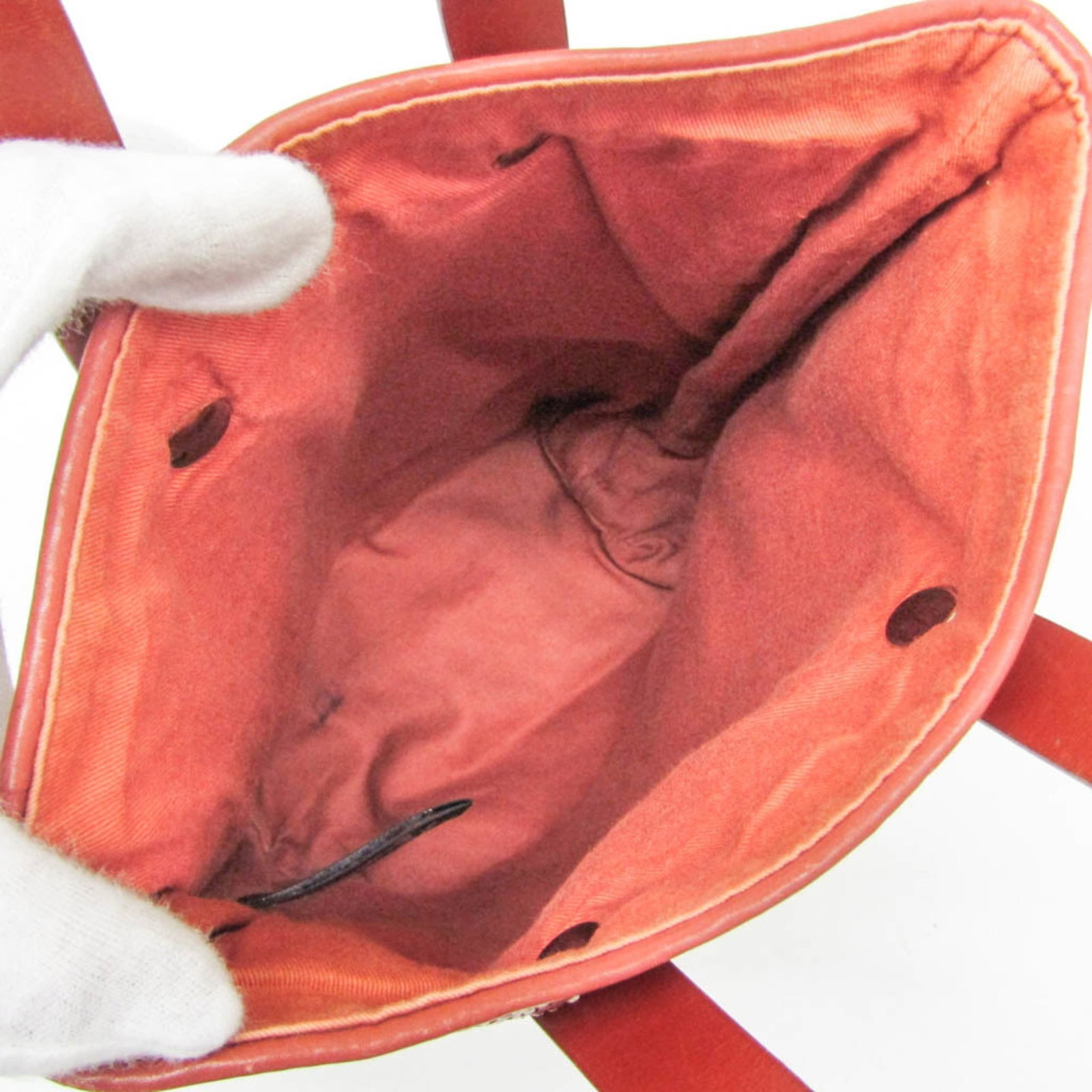 Hermes Tote Bag Leather Polyester - 3