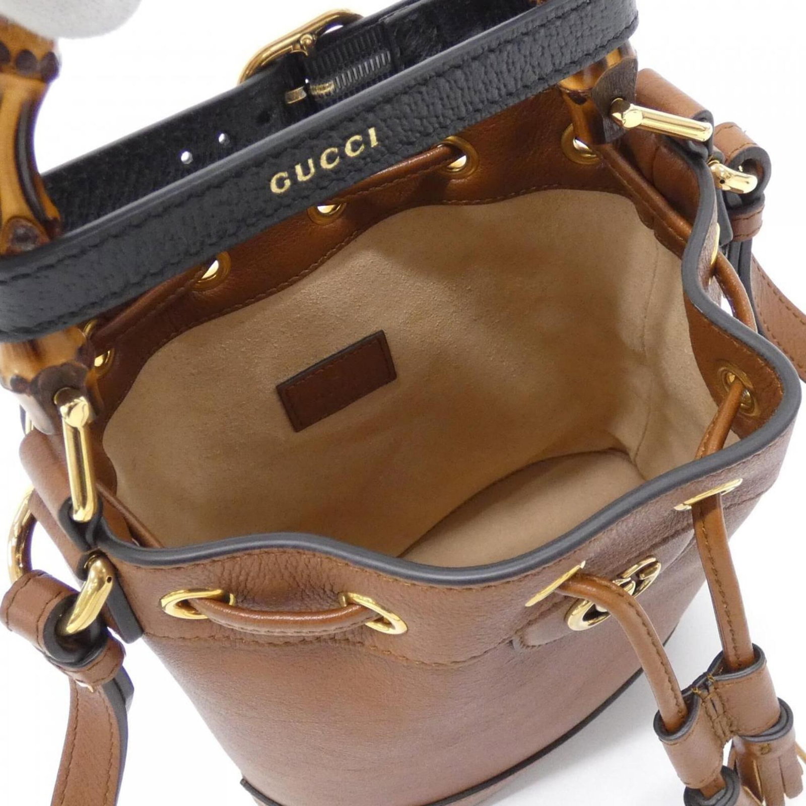 Handbag Leather Gucci - 8