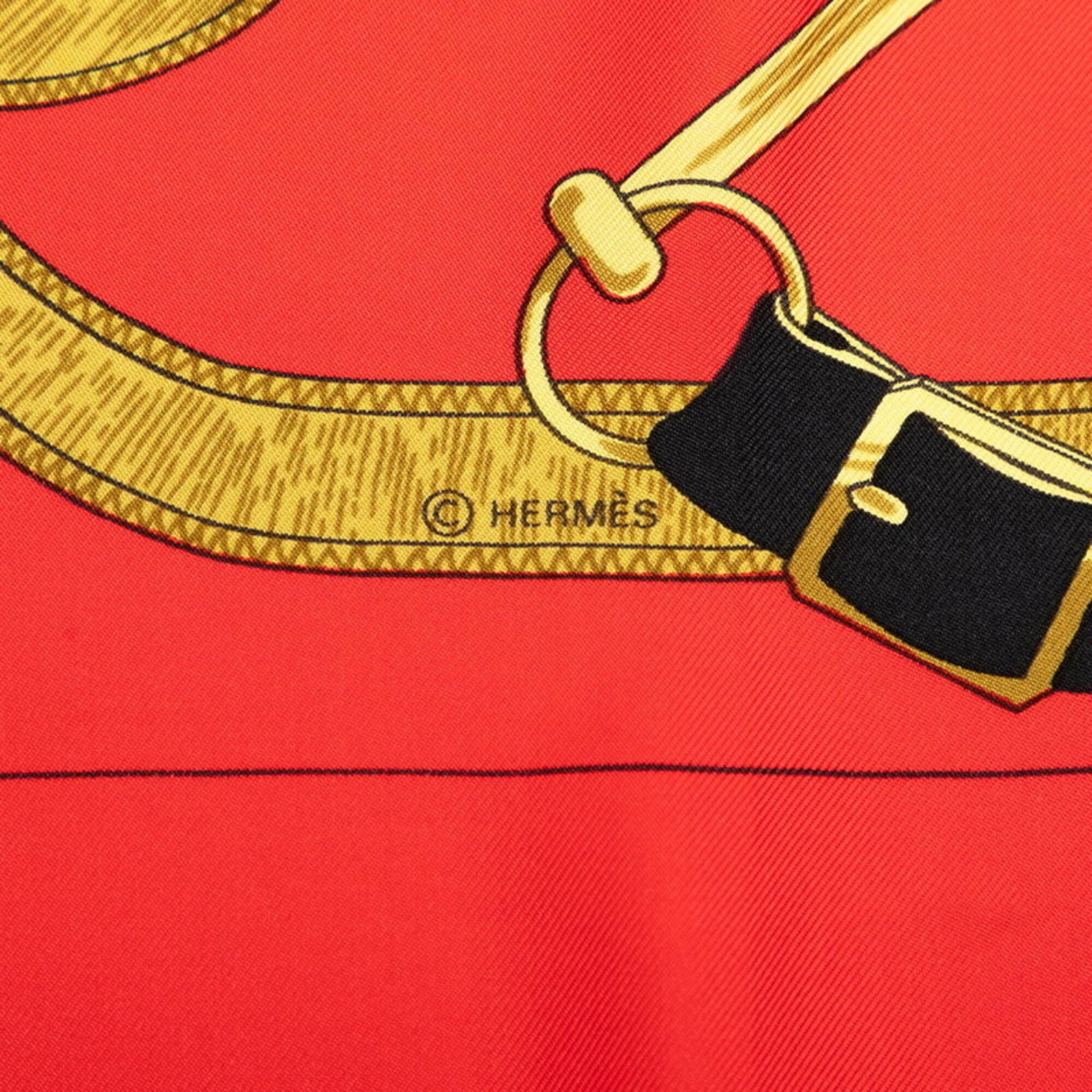 Silk Hermes Scarf - 7