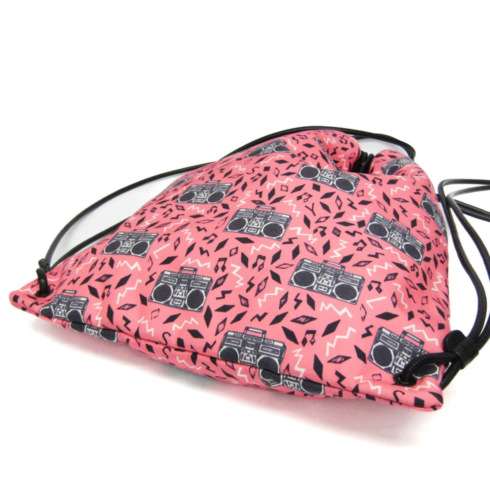 Laurent Leather Backpack Canvas - 4