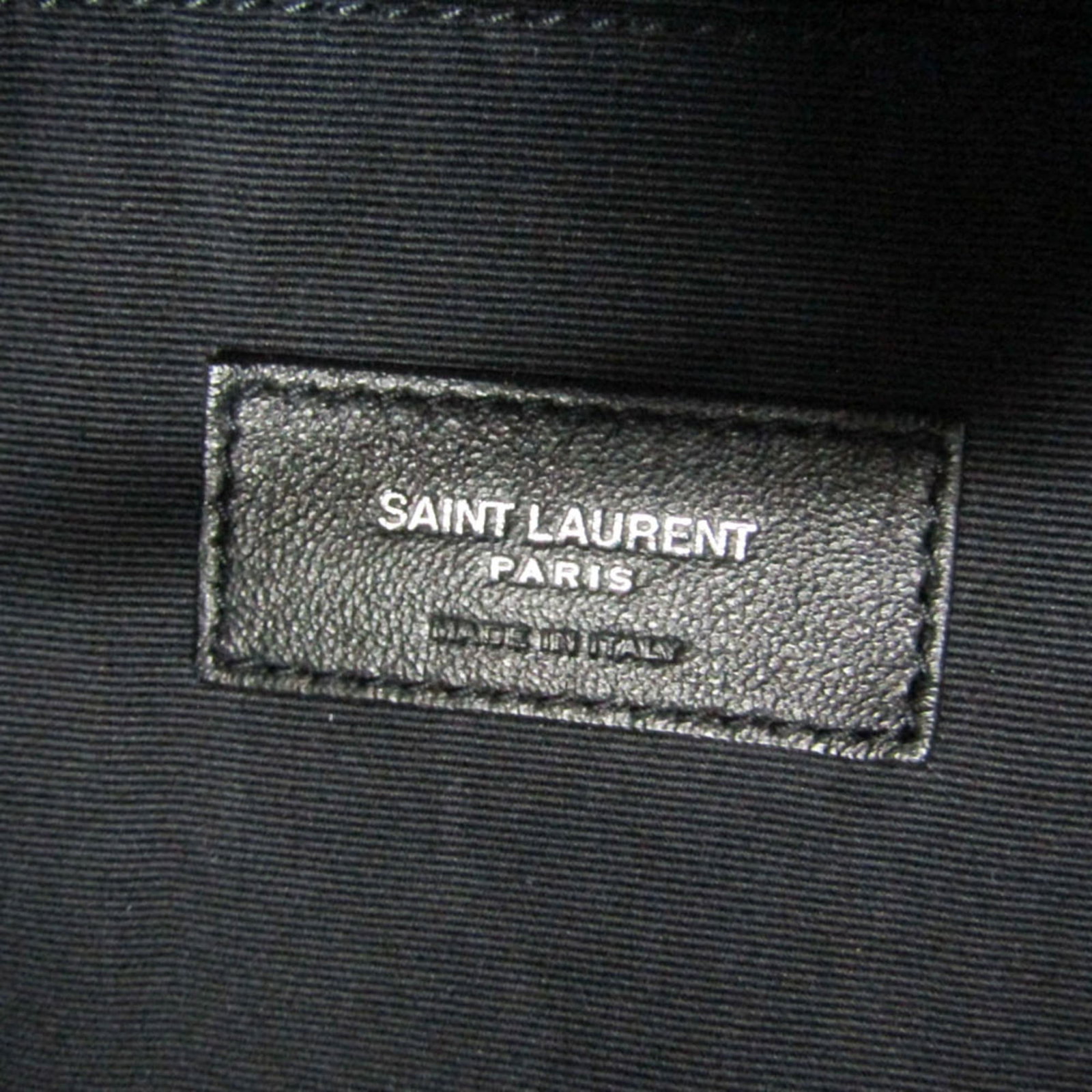 Laurent Leather Backpack Canvas - 9