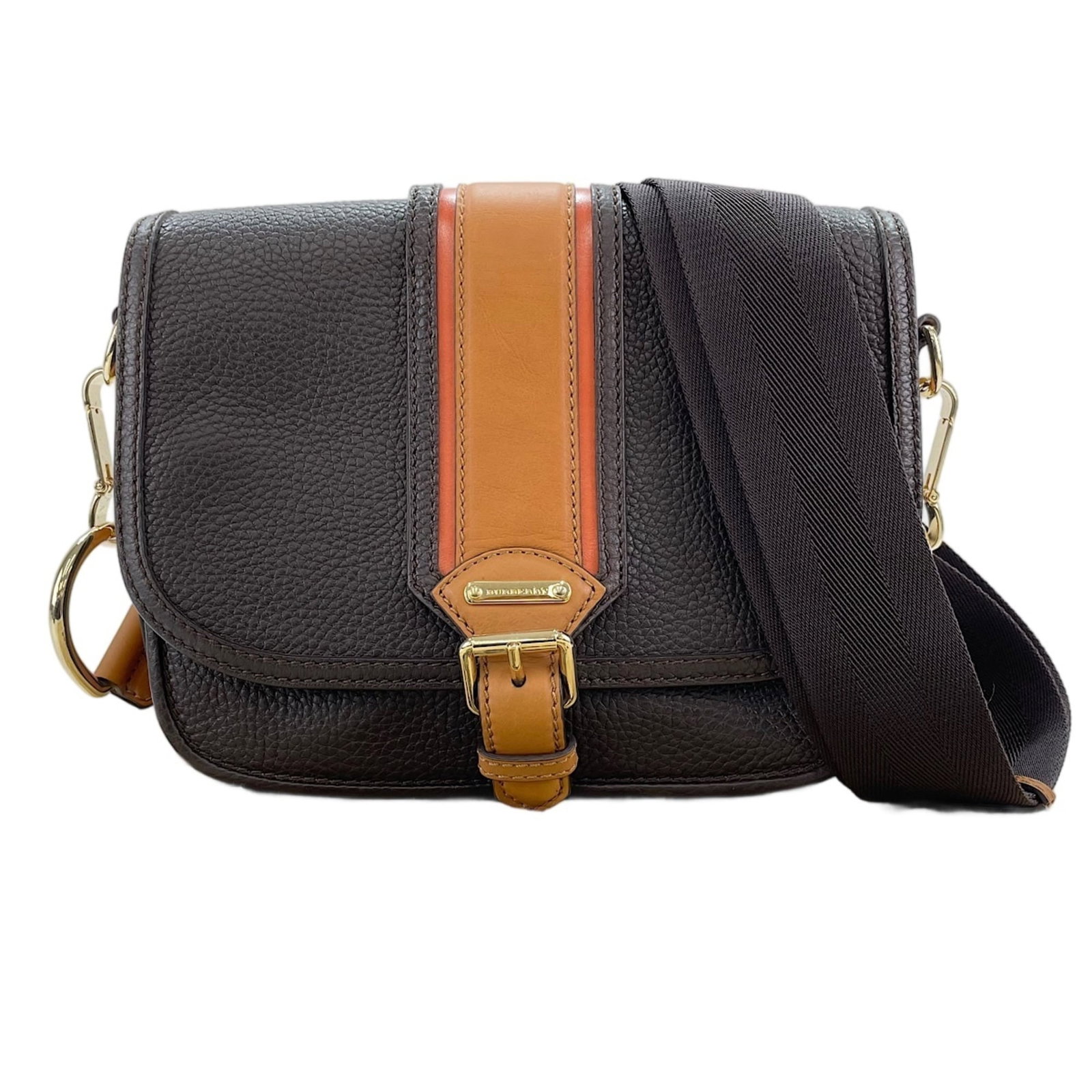 Shoulder Bag Burberry: Shoulder Bag Burberry Brown shoulder bag from Burberry, featuring a classic design with a 19cm x 24cm x 5cm size. Made from high-quality materials, this bag is a timeless accessory for everyday use.