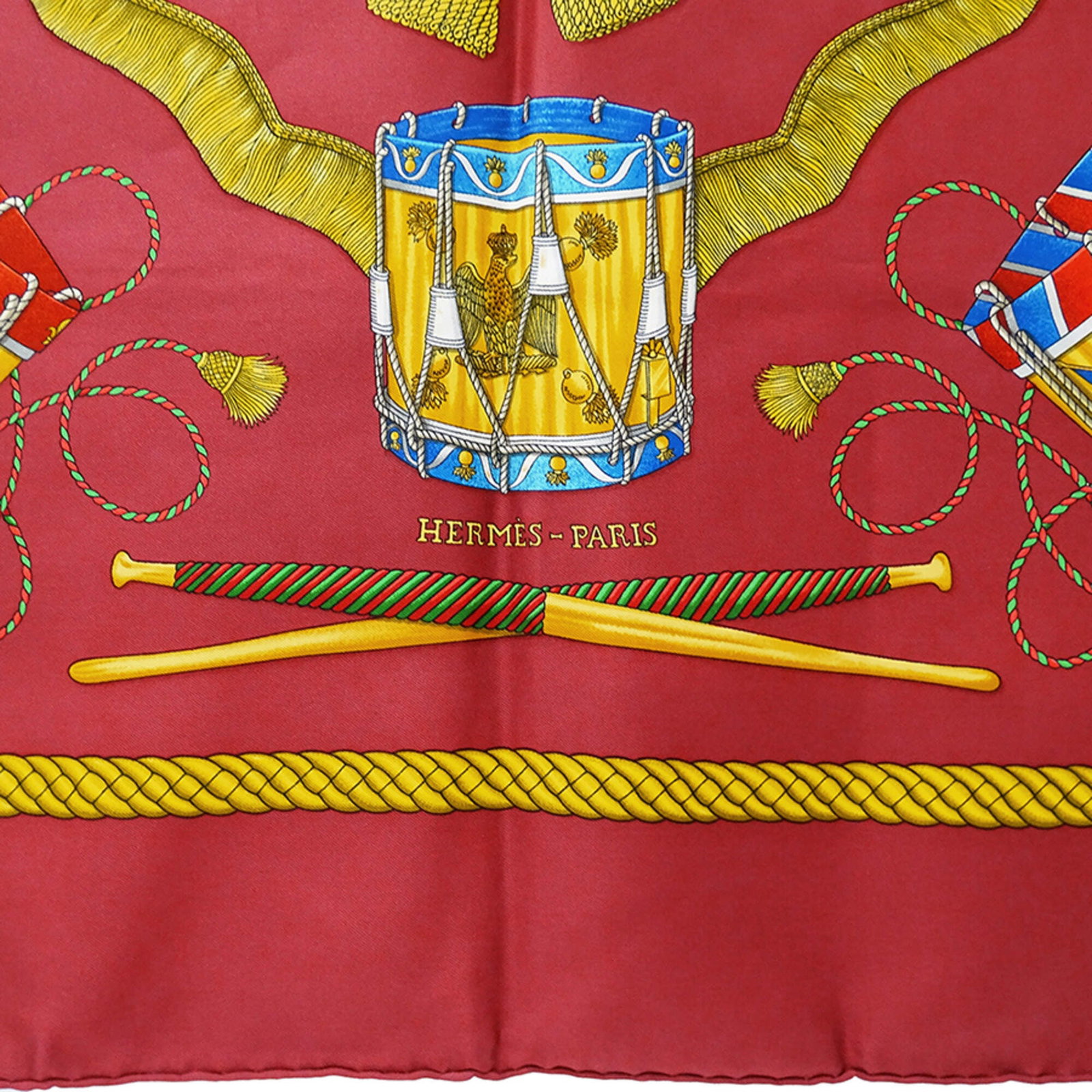 Silk Hermes Scarf - 4