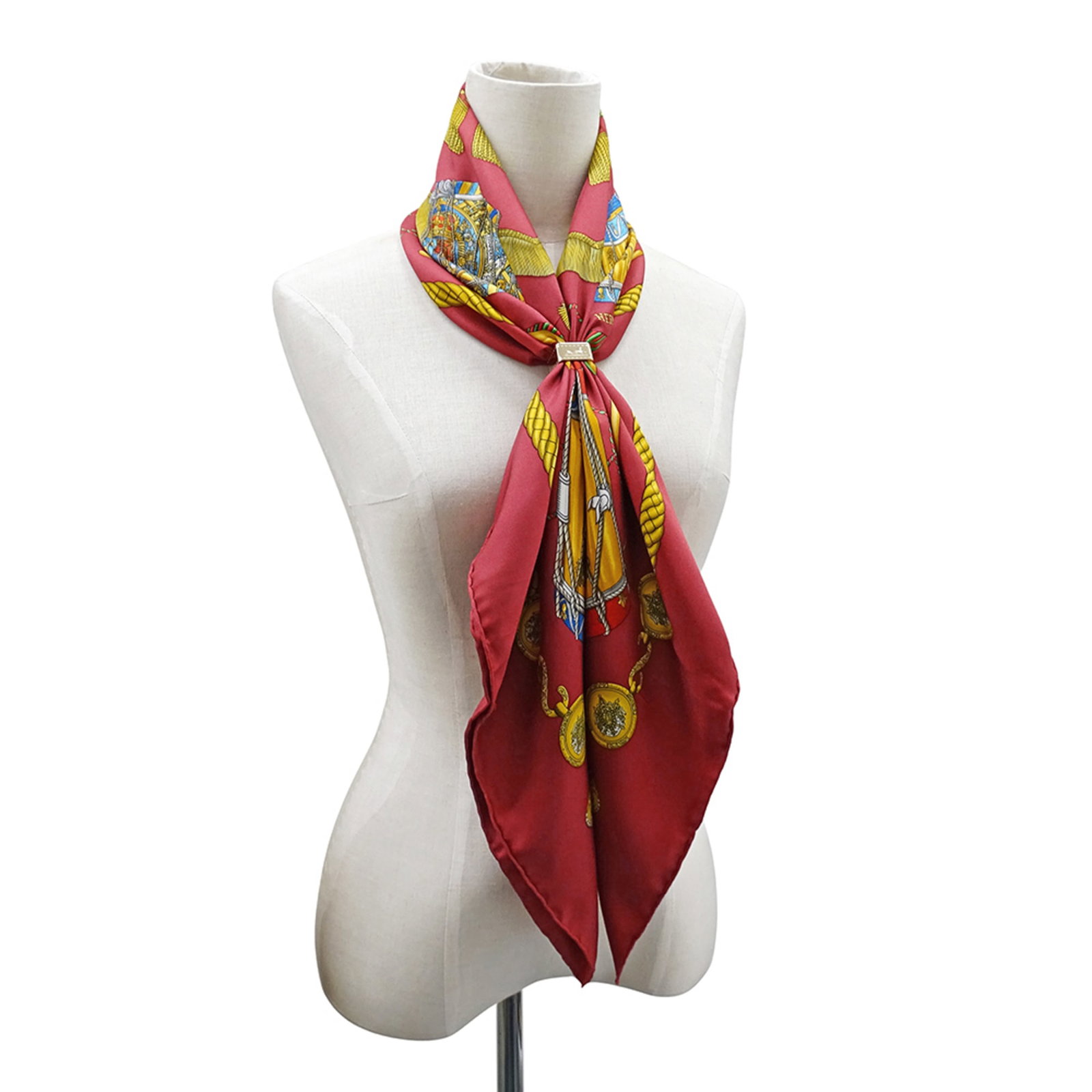 Silk Hermes Scarf - 6
