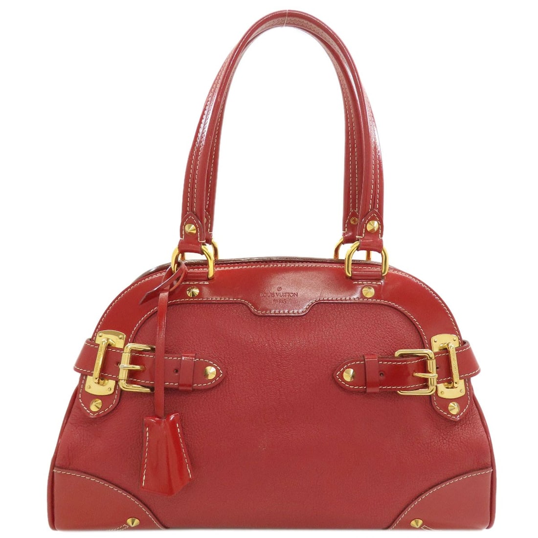 M95866 Louis Vuitton Suhali Radiu Tote Bag: M95866 Louis Vuitton Suhali Radiu Tote Bag Red Suhali Radiu Tote Bag from LOUIS VUITTON, featuring a striking red exterior with a signature zip closure and a spacious interior. Measuring 8.7 inches in