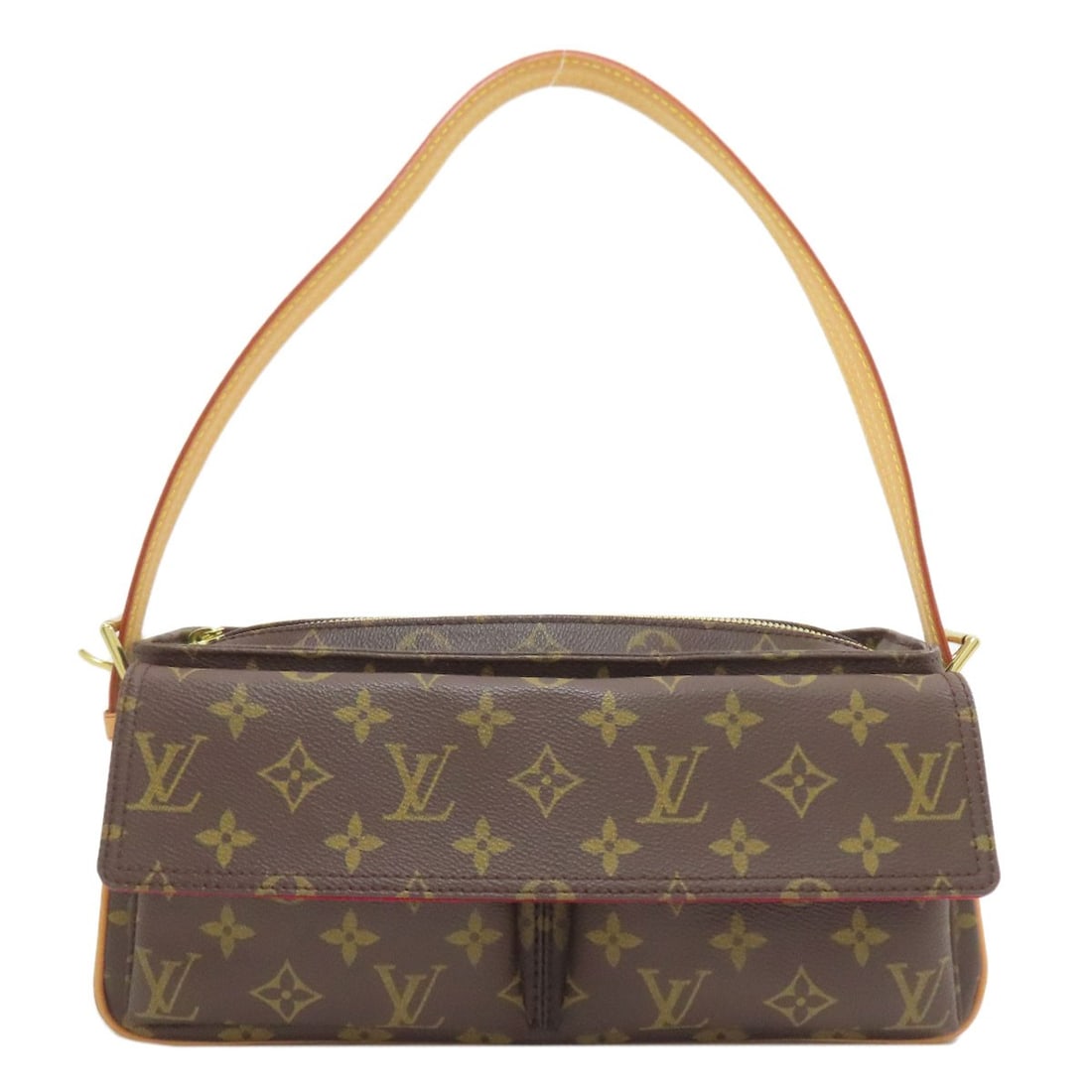 Mm Cit Monogram Canvas M51164 Louis Vuitton Shoulder Bag Viva: Mm Cit Monogram Canvas M51164 Louis Vuitton Shoulder Bag Viva Brown Monogram Canvas Louis Vuitton Shoulder Bag M51164 Viva. This shoulder bag features a classic brown exterior made from monogram