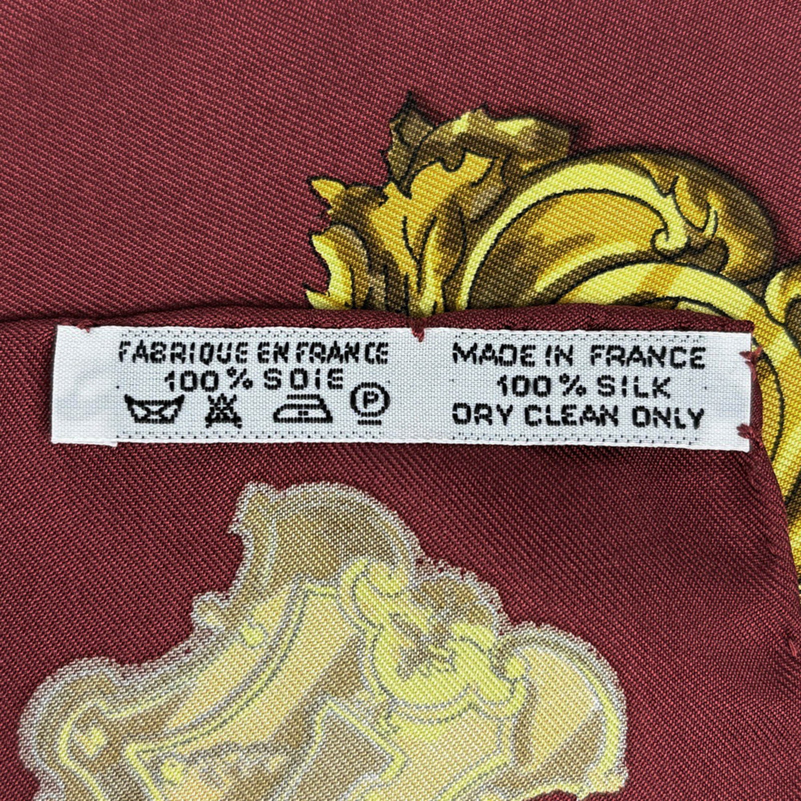 Silk Hermes Scarf - 2