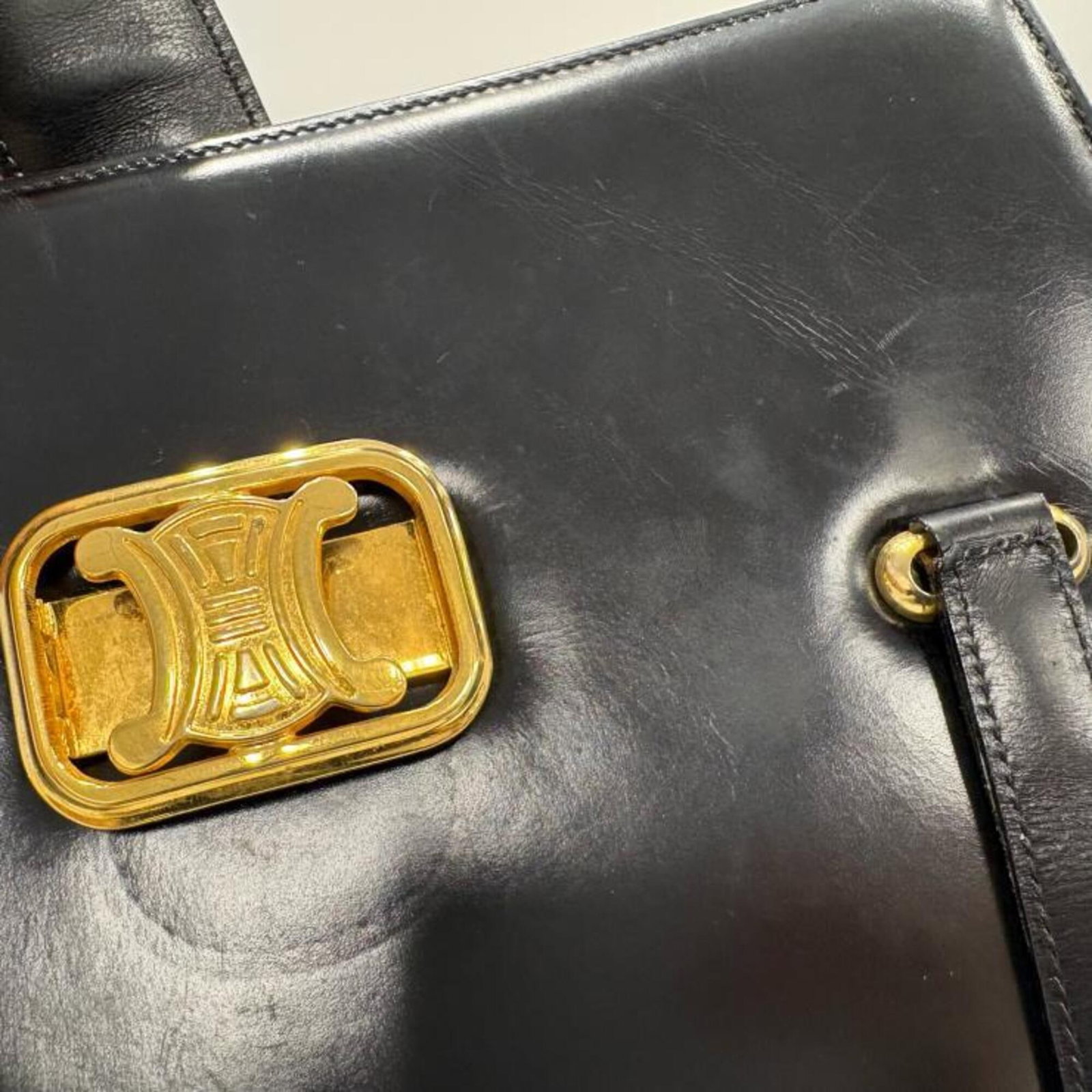 Celine Handbag Leather - 11